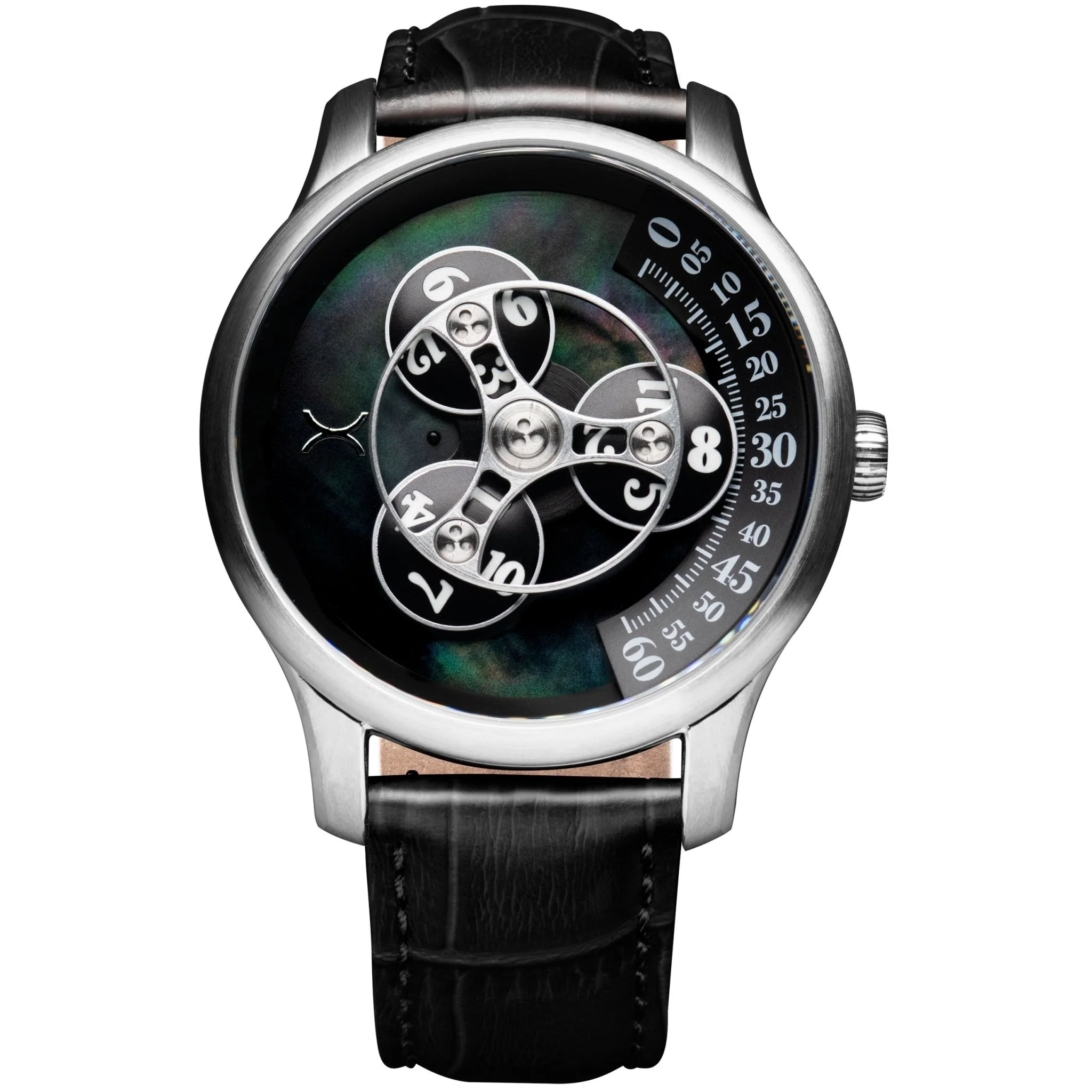 3034-xeric-triptych-automatic-wandering-hour-stone-edition-black-mother-of-pearl-1.webp Xeric Triptych Automatic Wandering Hour Stone Edition Black Mother of Pearl