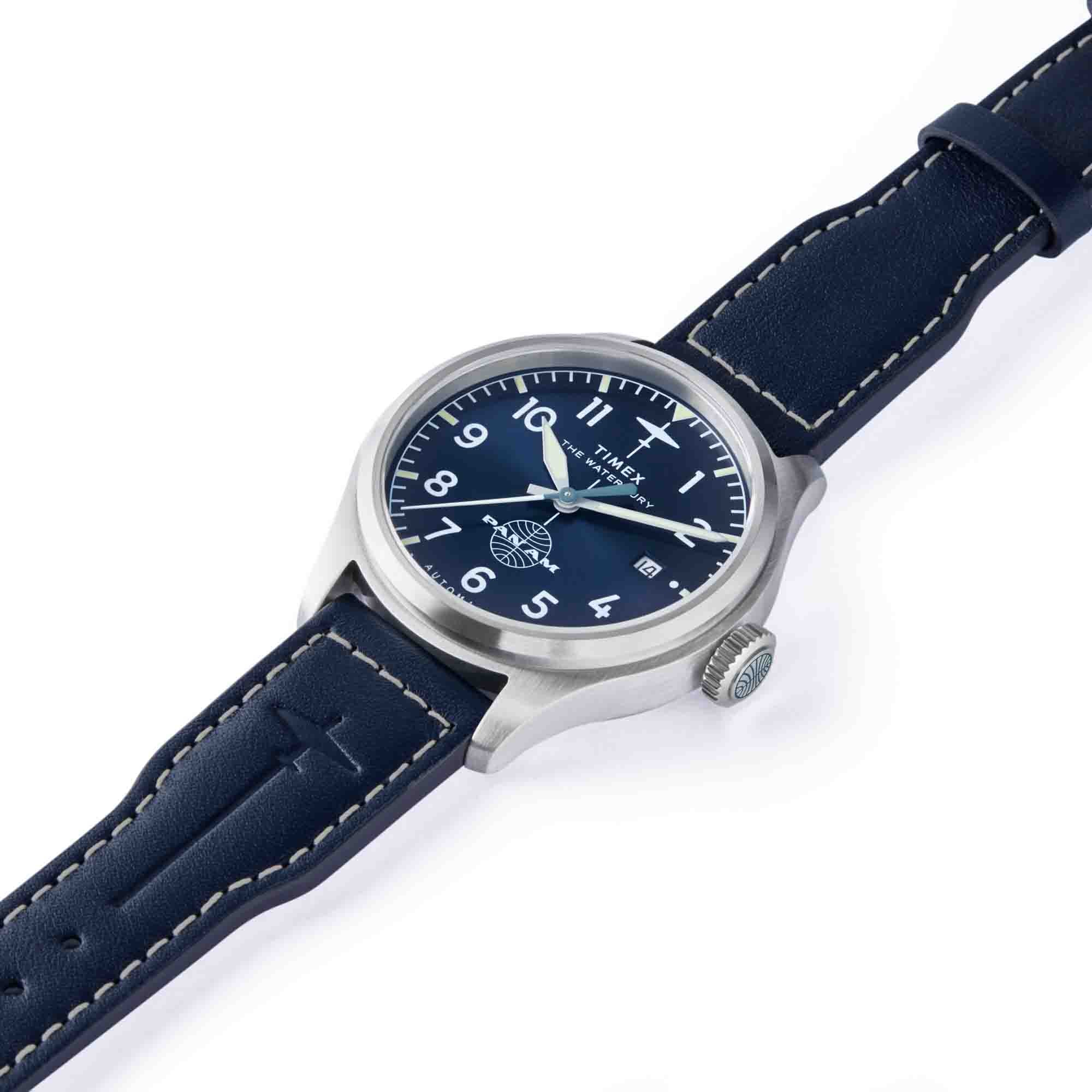 3041-timex-waterbury-ace-automatic-x-pan-am-41mm-blue-11.jpg Timex Waterbury Ace Automatic x Pan Am 41mm Blue