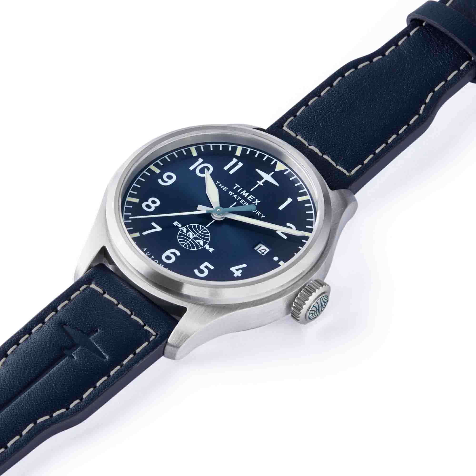 3041-timex-waterbury-ace-automatic-x-pan-am-41mm-blue-14.jpg Timex Waterbury Ace Automatic x Pan Am 41mm Blue