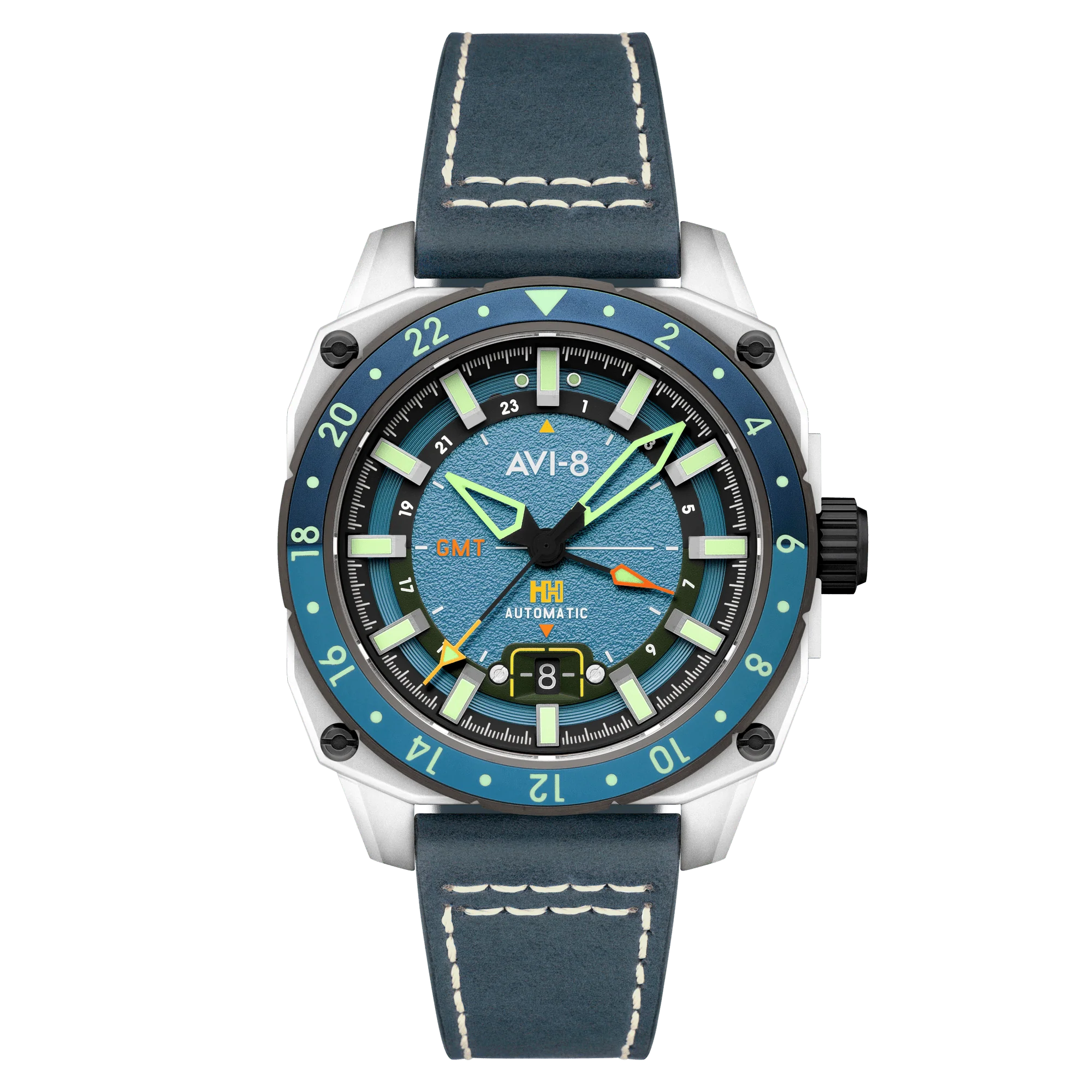 3050-avi-8-hawker-hunter-atlas-gmt-automatic-retro-blue-1.webp AVI-8 Hawker Hunter Atlas GMT Automatic Retro Blue