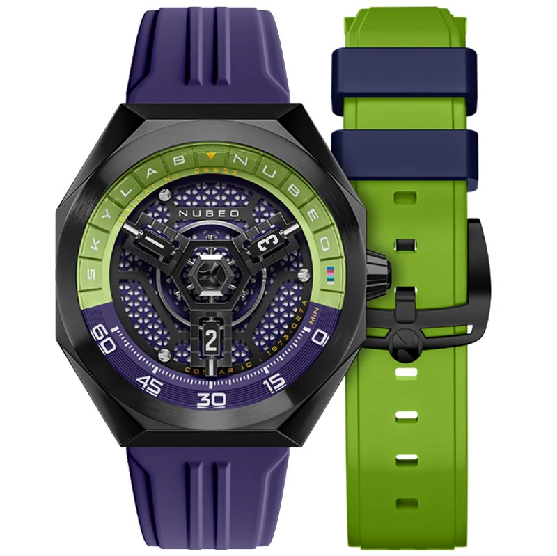 Nubeo Skylab Automatic Purple Gunmetal Limited Edition*