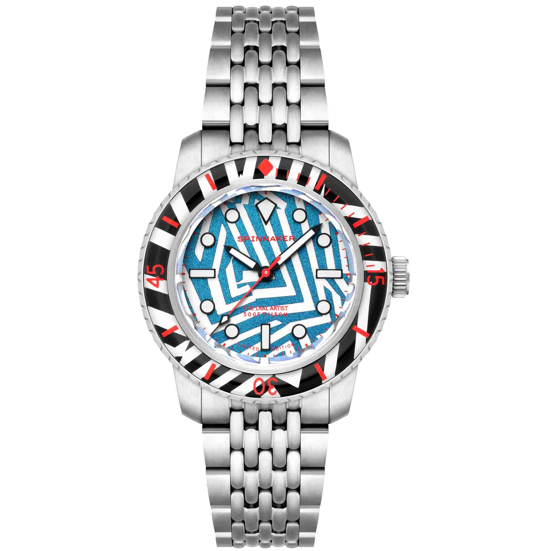 Spinnaker Fleuss 40 Automatic Razzle Dazzle Limited Edition