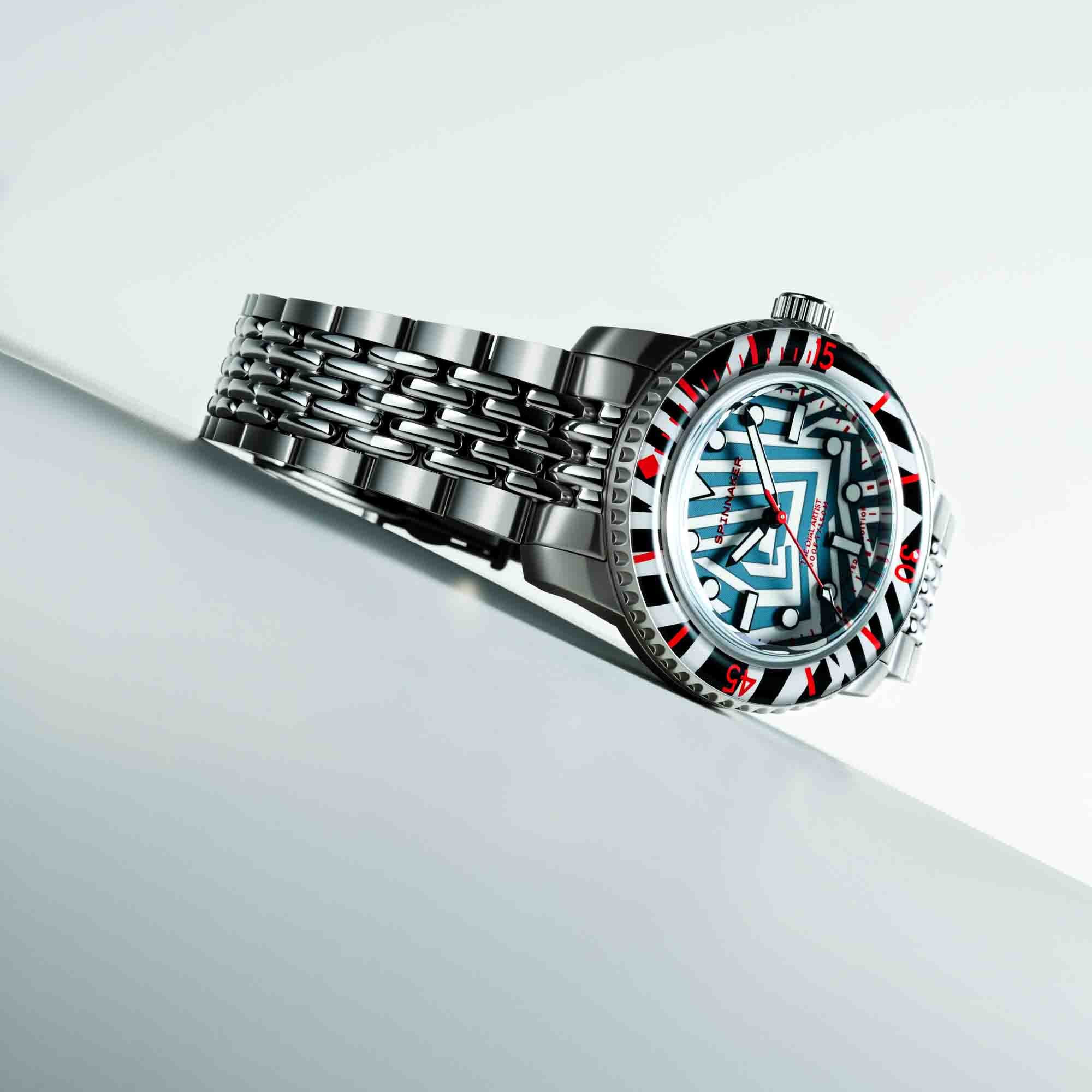 Spinnaker Fleuss 40 Automatic Razzle Dazzle Limited Edition