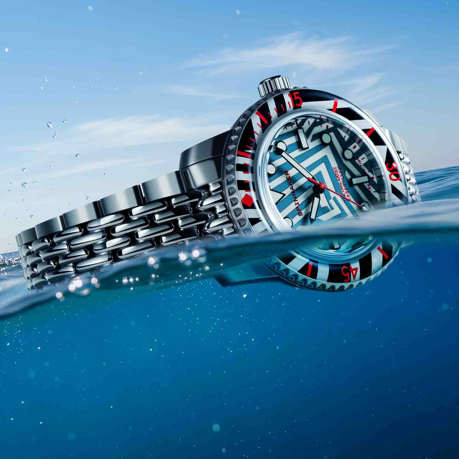 Spinnaker Fleuss 40 Automatic Razzle Dazzle Limited Edition