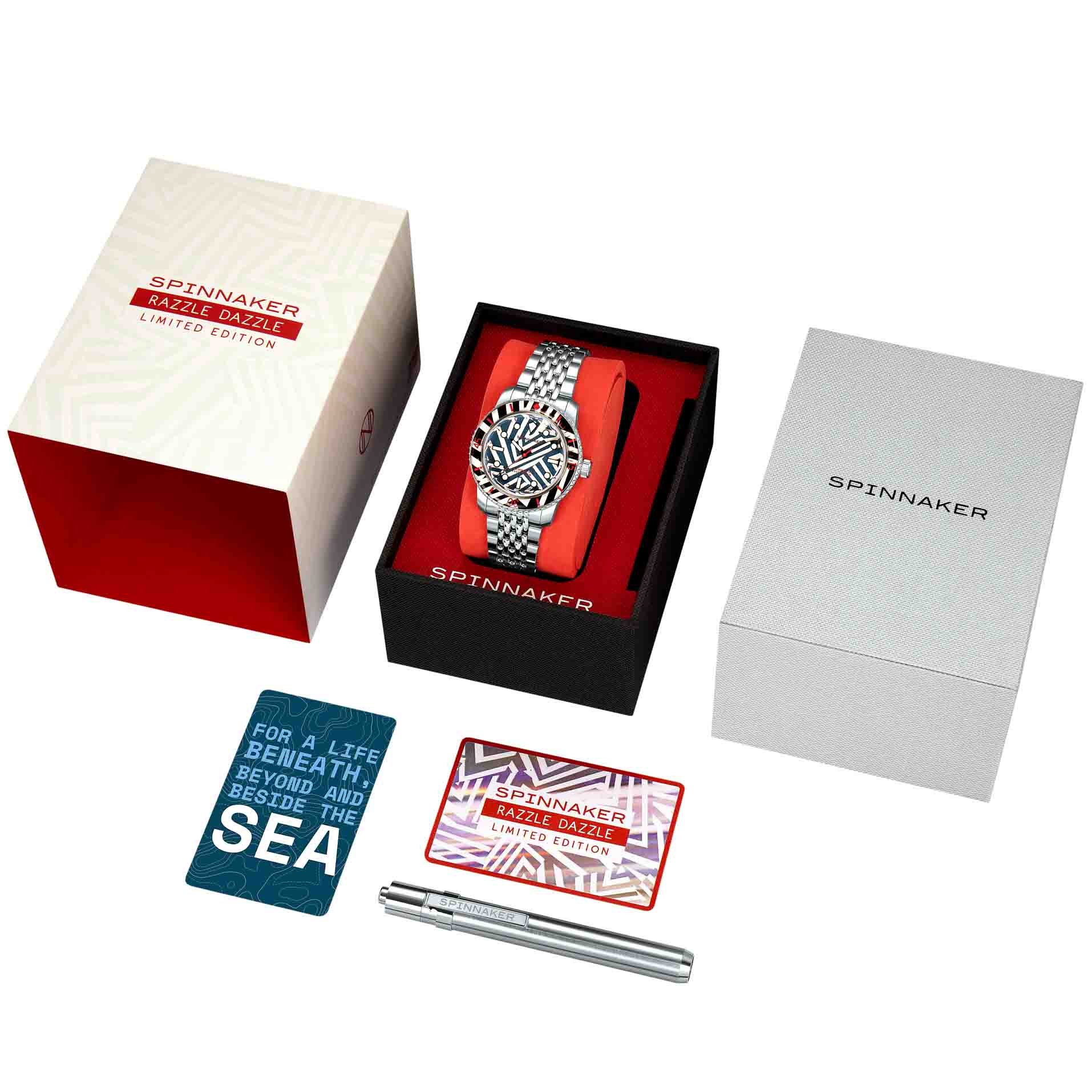 Spinnaker Fleuss 40 Automatic Razzle Dazzle Limited Edition