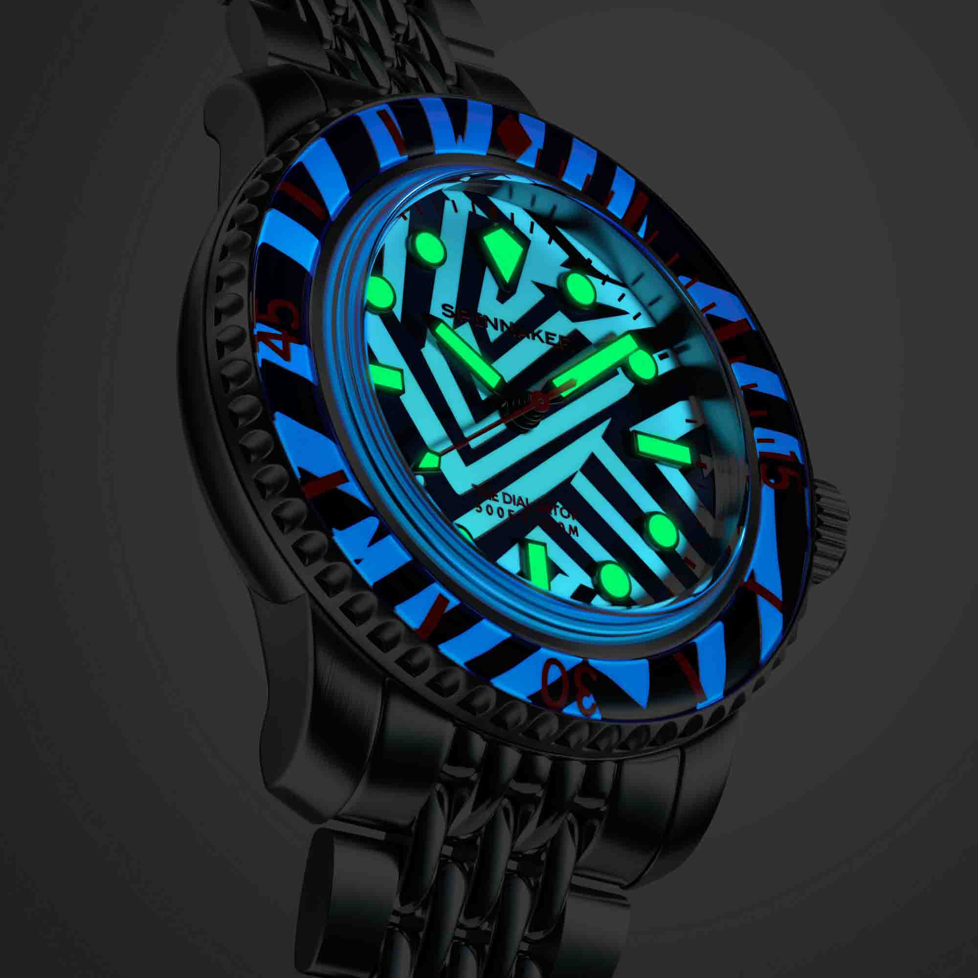 Spinnaker Fleuss 40 Automatic Razzle Dazzle Limited Edition