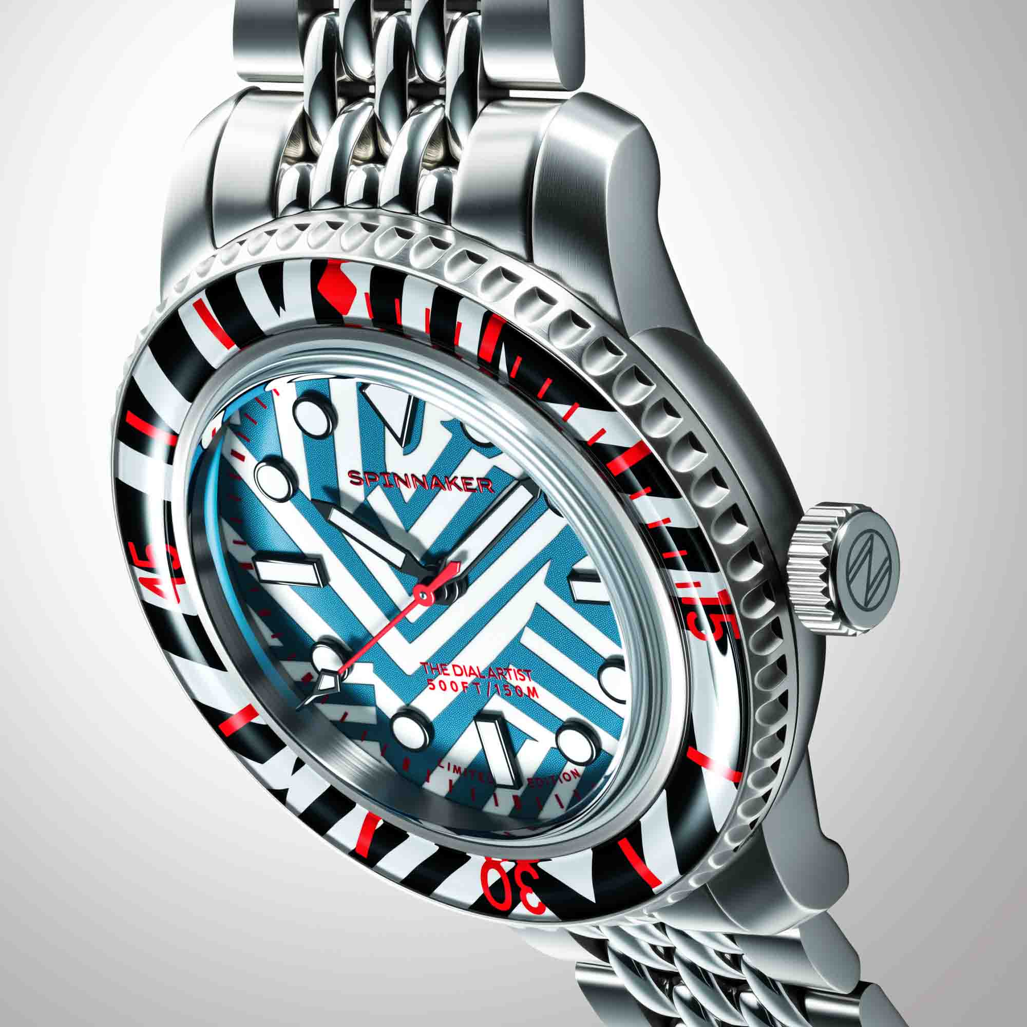 Spinnaker Fleuss 40 Automatic Razzle Dazzle Limited Edition
