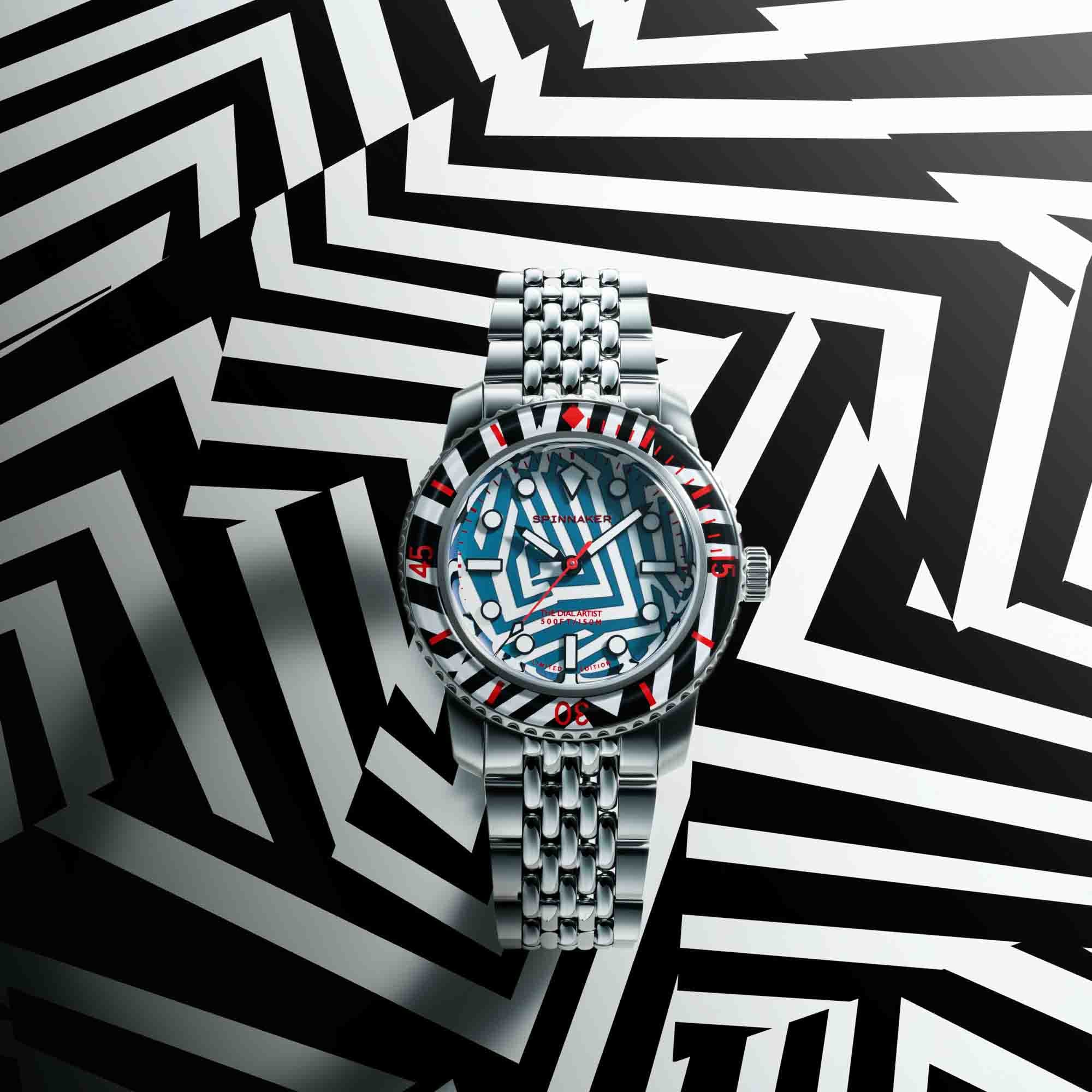 Spinnaker Fleuss 40 Automatic Razzle Dazzle Limited Edition
