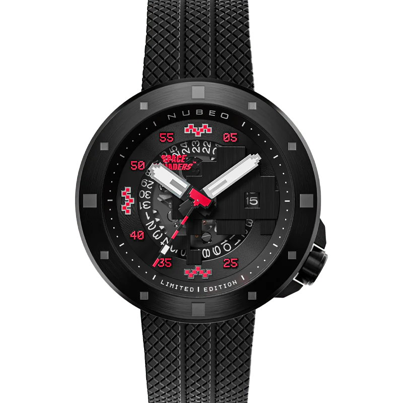 410-nubeo-cassini-automatic-space-invaders-limited-edition-eclipse-red-1.webp Nubeo Cassini Automatic Space Invaders Limited Edition Eclipse Red