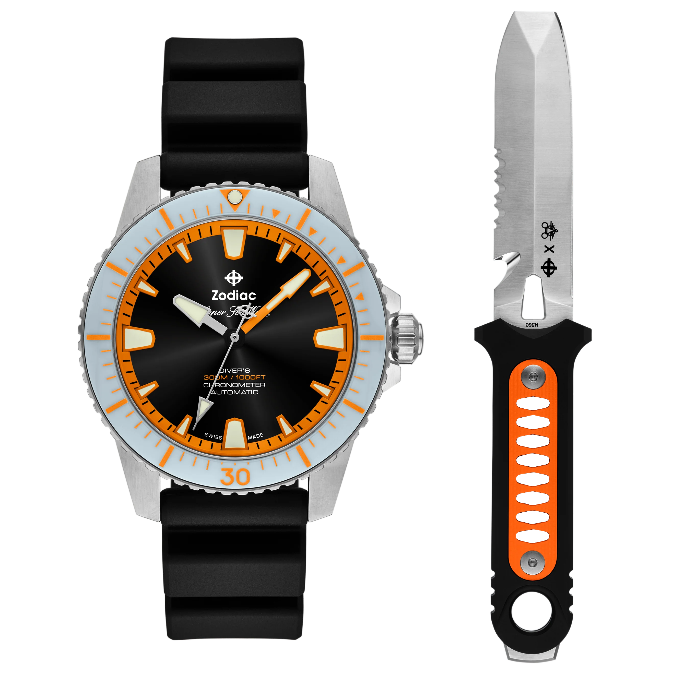 Zodiac Pro-Diver Automatic x Giant Mouse Collab Limited Edition Box Set