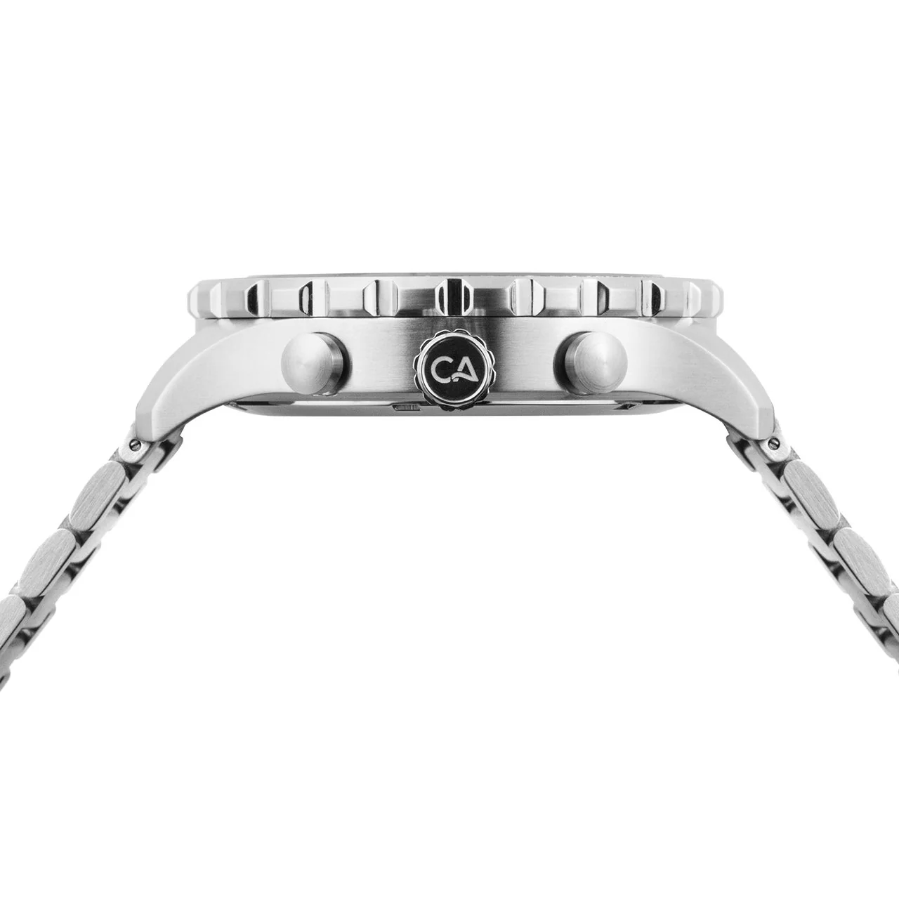 California Watch Co. Mavericks Chrono SS Silver Black