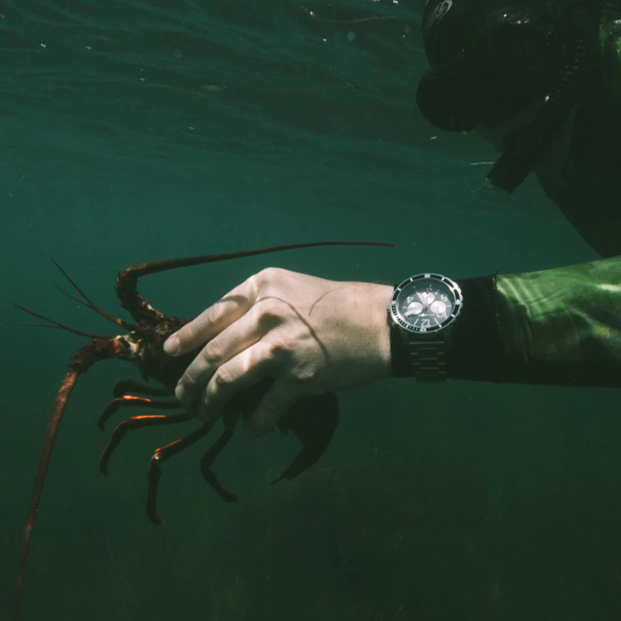 California Watch Co. Mavericks Chrono SS Silver Black