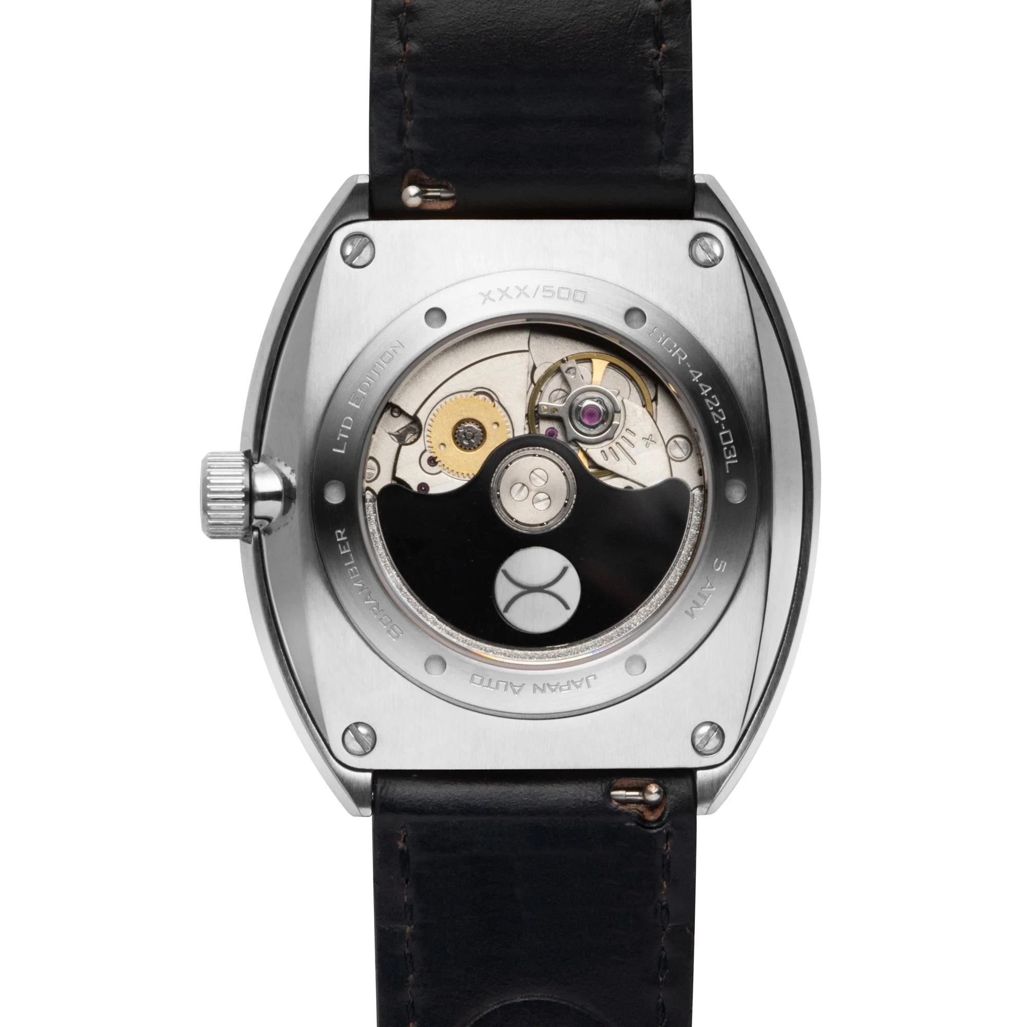 43-xeric-scrambler-automatic-wandering-hour-black-oxblood-6.webp Xeric Scrambler Automatic Wandering Hour Black Oxblood