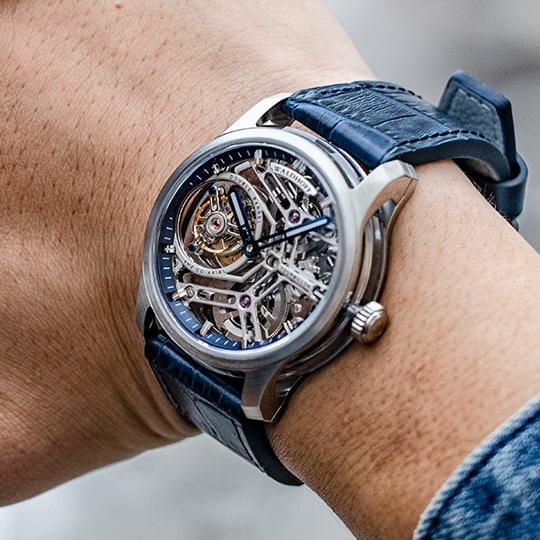 Manufaktur Waldhoff Quantum Ti Royal Blue