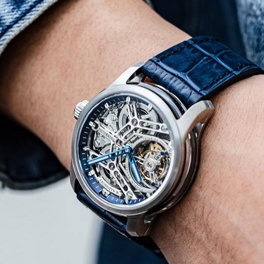 Manufaktur Waldhoff Quantum Ti Royal Blue