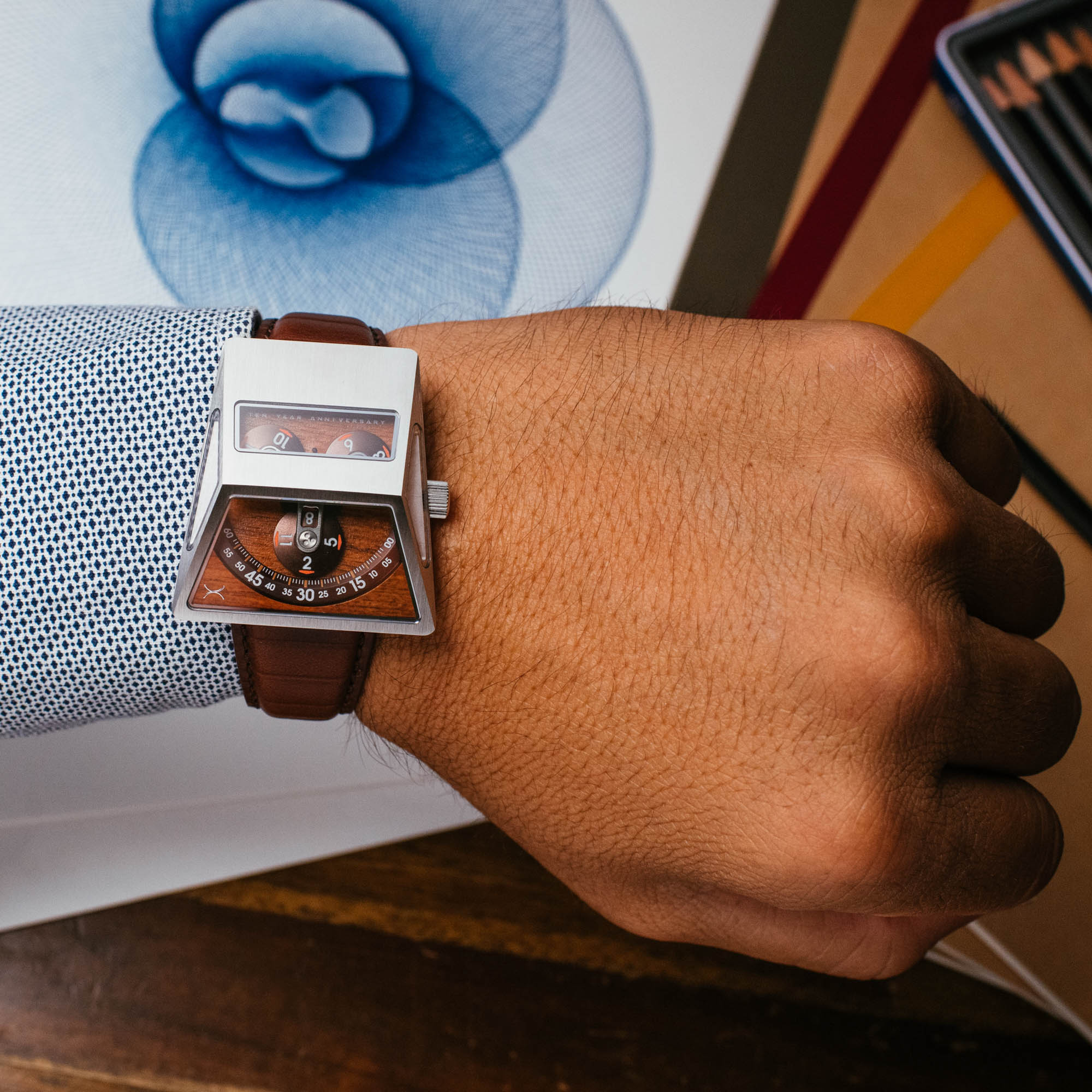 50-xeric-vendetta-x-wandering-hour-automatic-brown-rosewood-4.jpg Xeric Vendetta X Wandering Hour Automatic Brown Rosewood