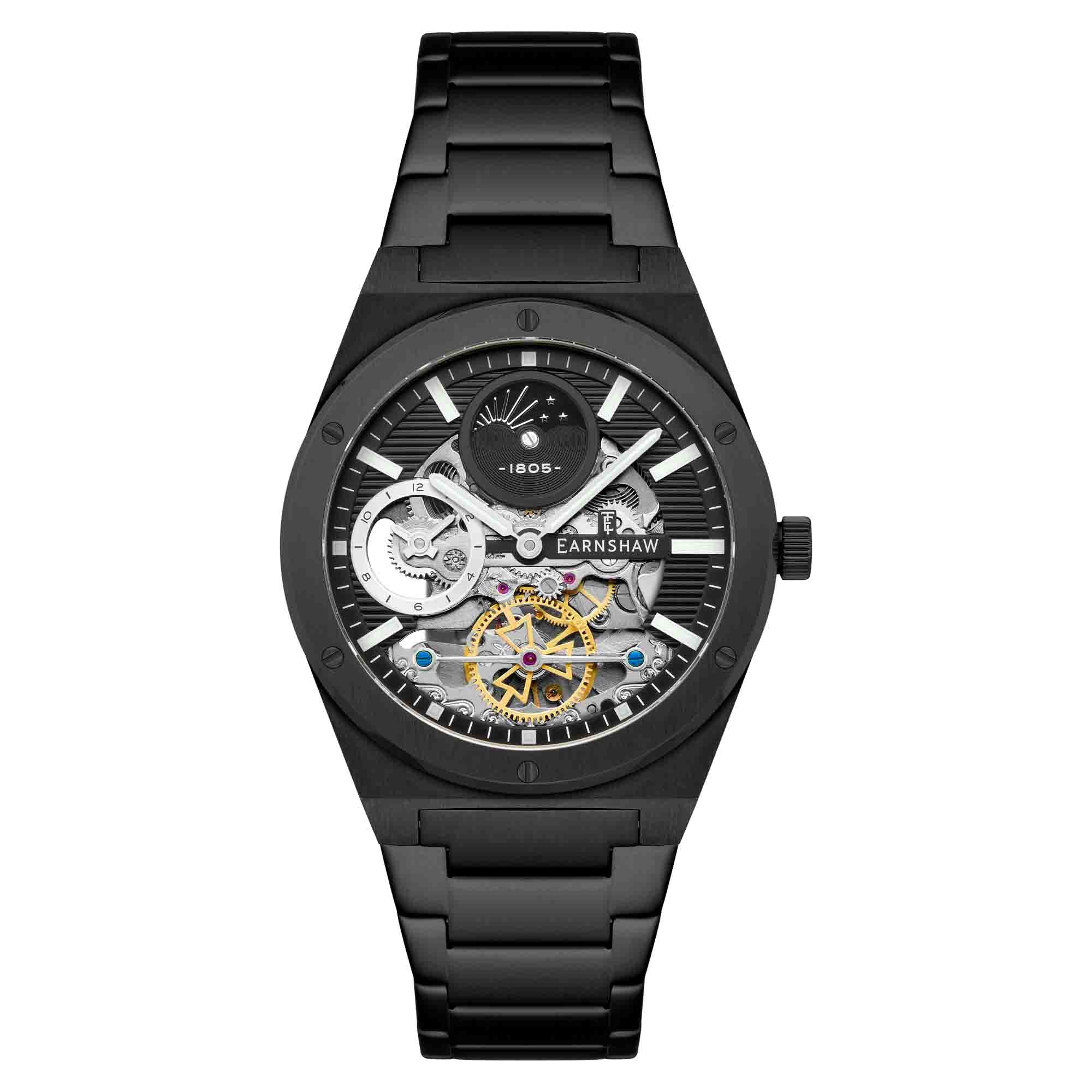 504-thomas-earnshaw-discovery-drake-dual-time-automatic-all-black-1.jpg Thomas Earnshaw Discovery Drake Dual Time Automatic All Black