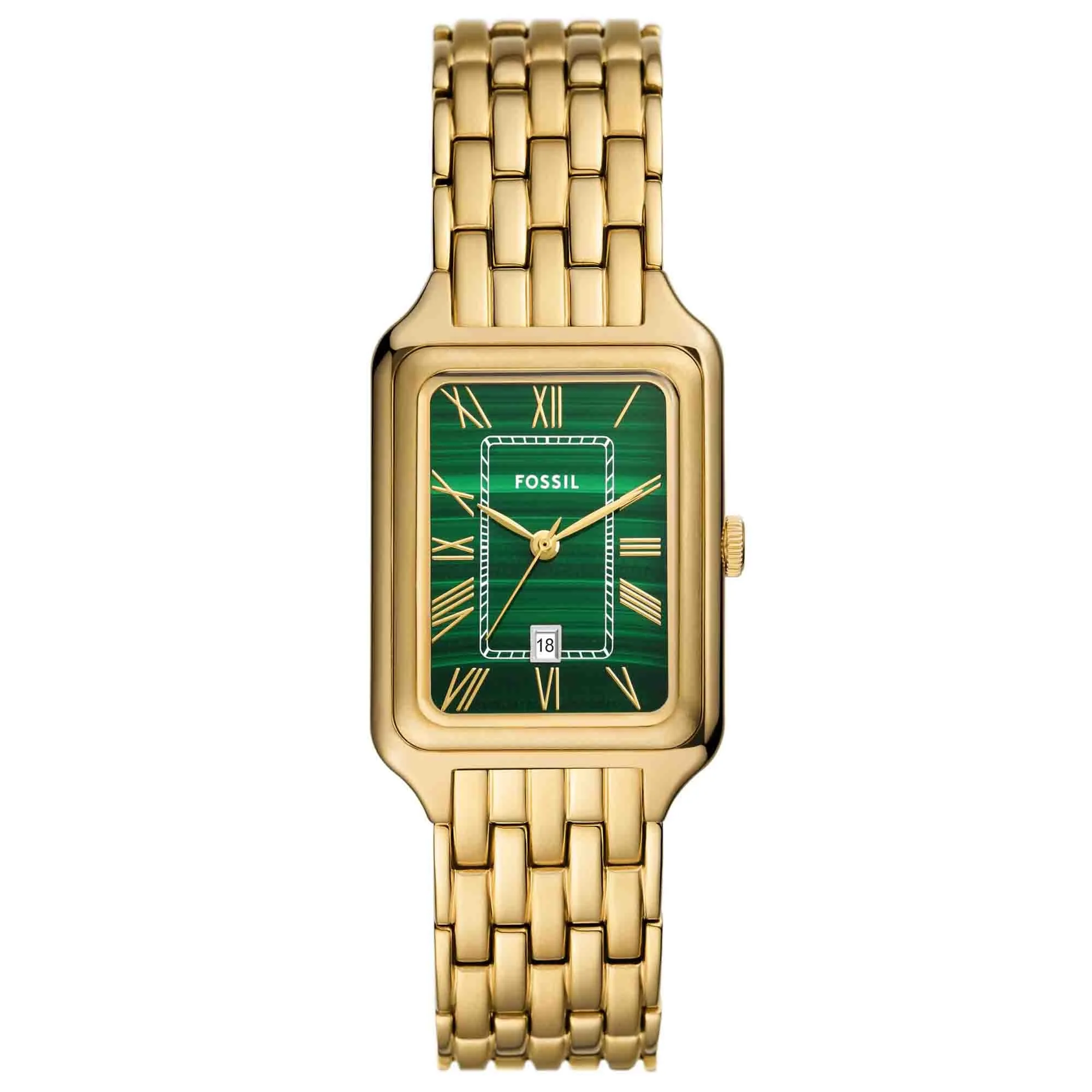 Fossil Raquel Date Malachite SS
