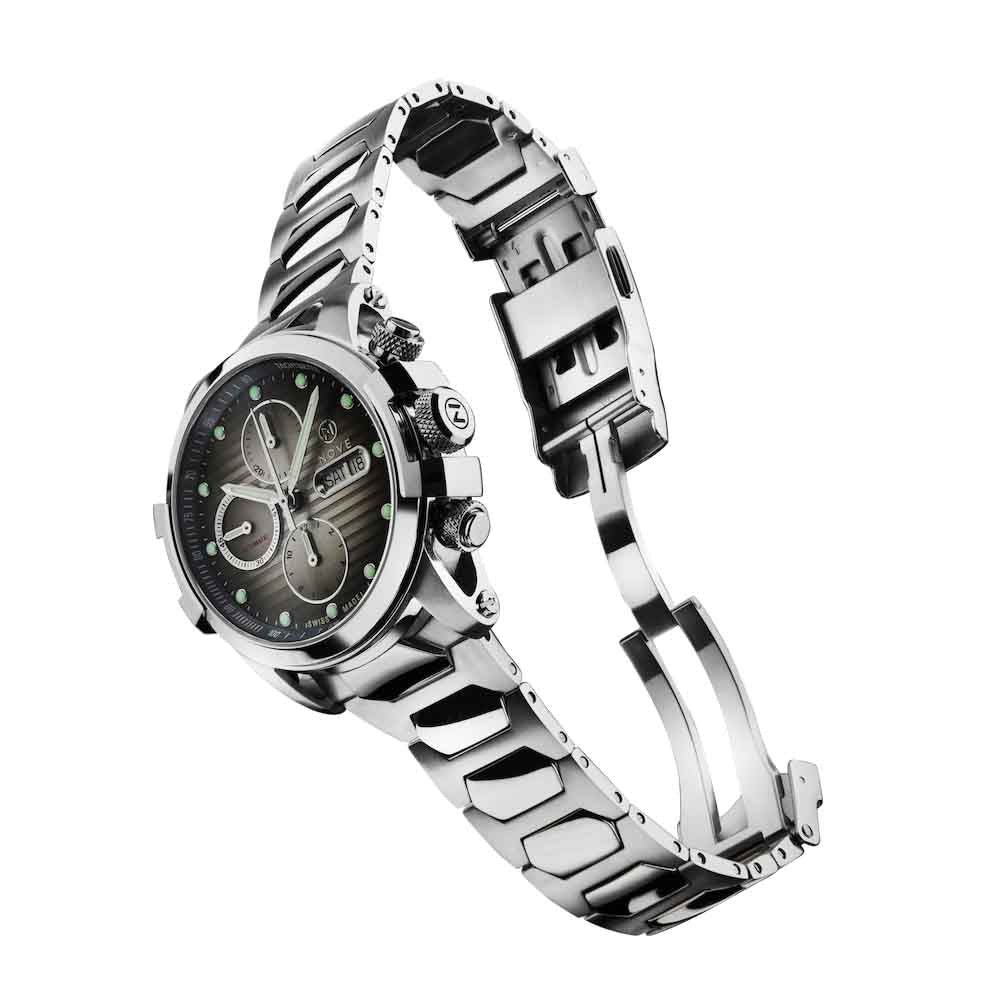 Nove Modena 500 Automatic Chrono Gray SS