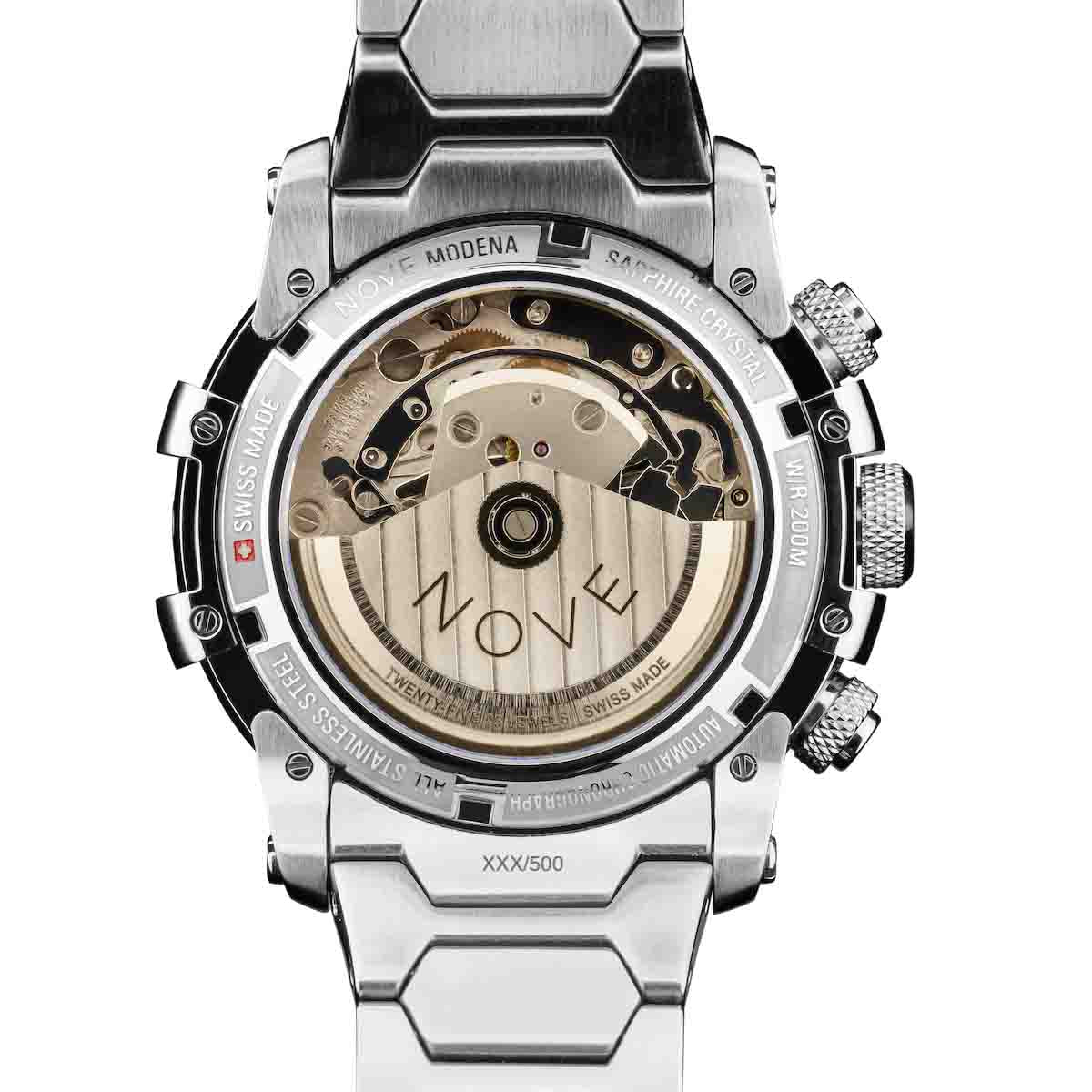 Nove Modena 500 Automatic Chrono Gray SS