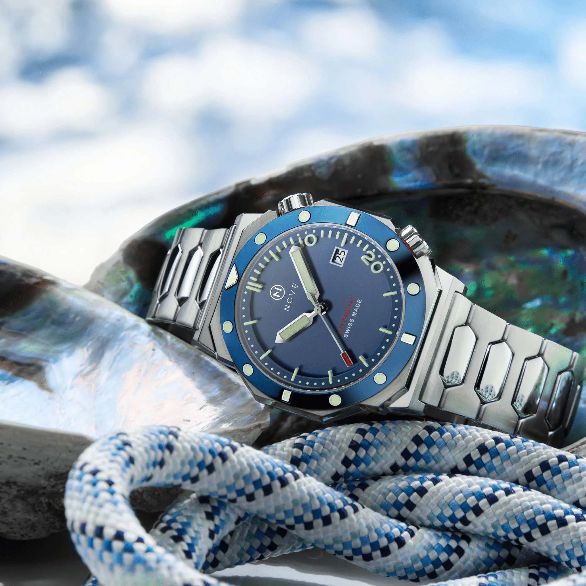 Nove Marine Swiss Automatic M003-07 Blue