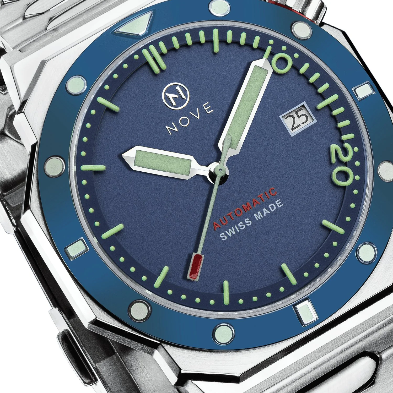 Nove Marine Swiss Automatic M003-07 Blue