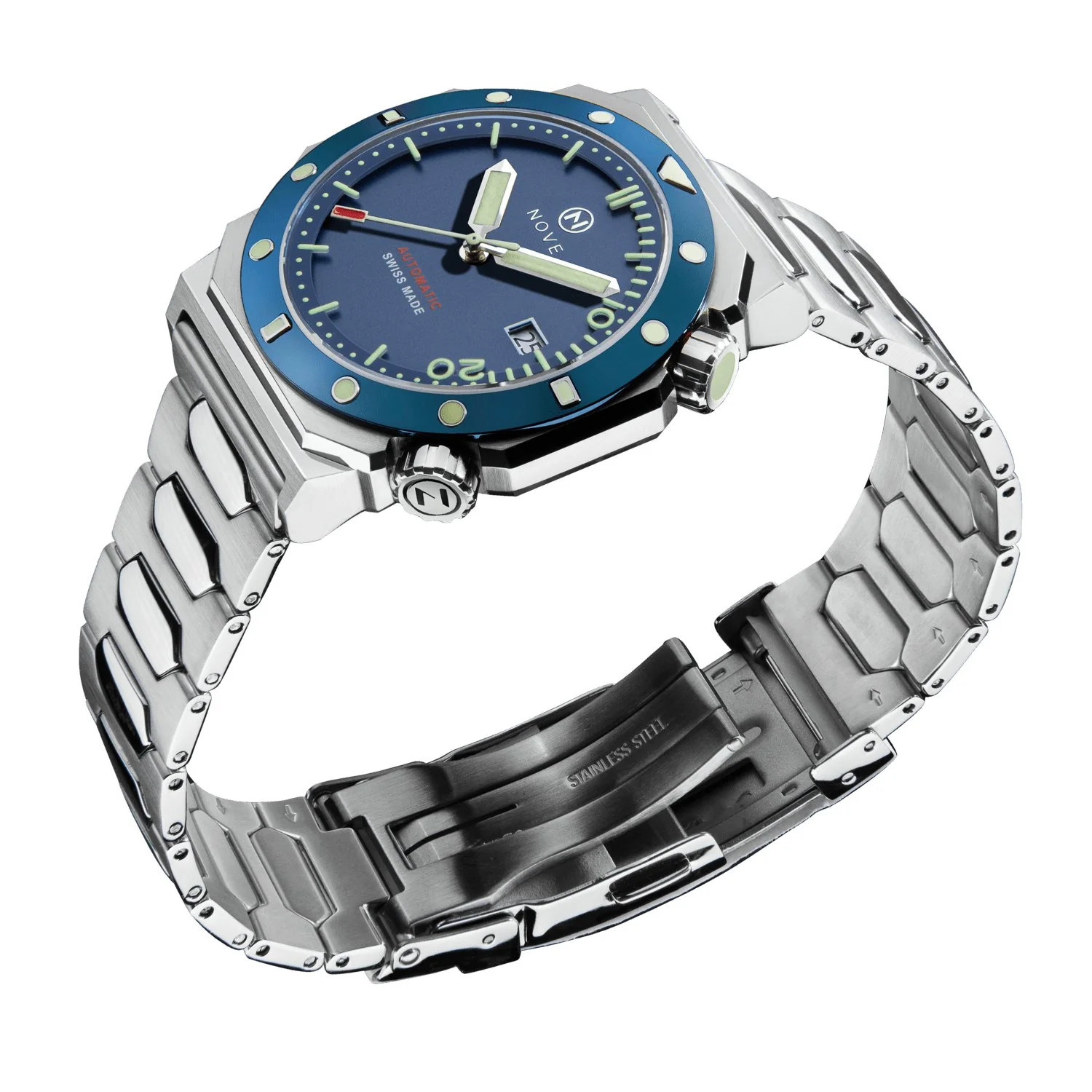 Nove Marine Swiss Automatic M003-07 Blue