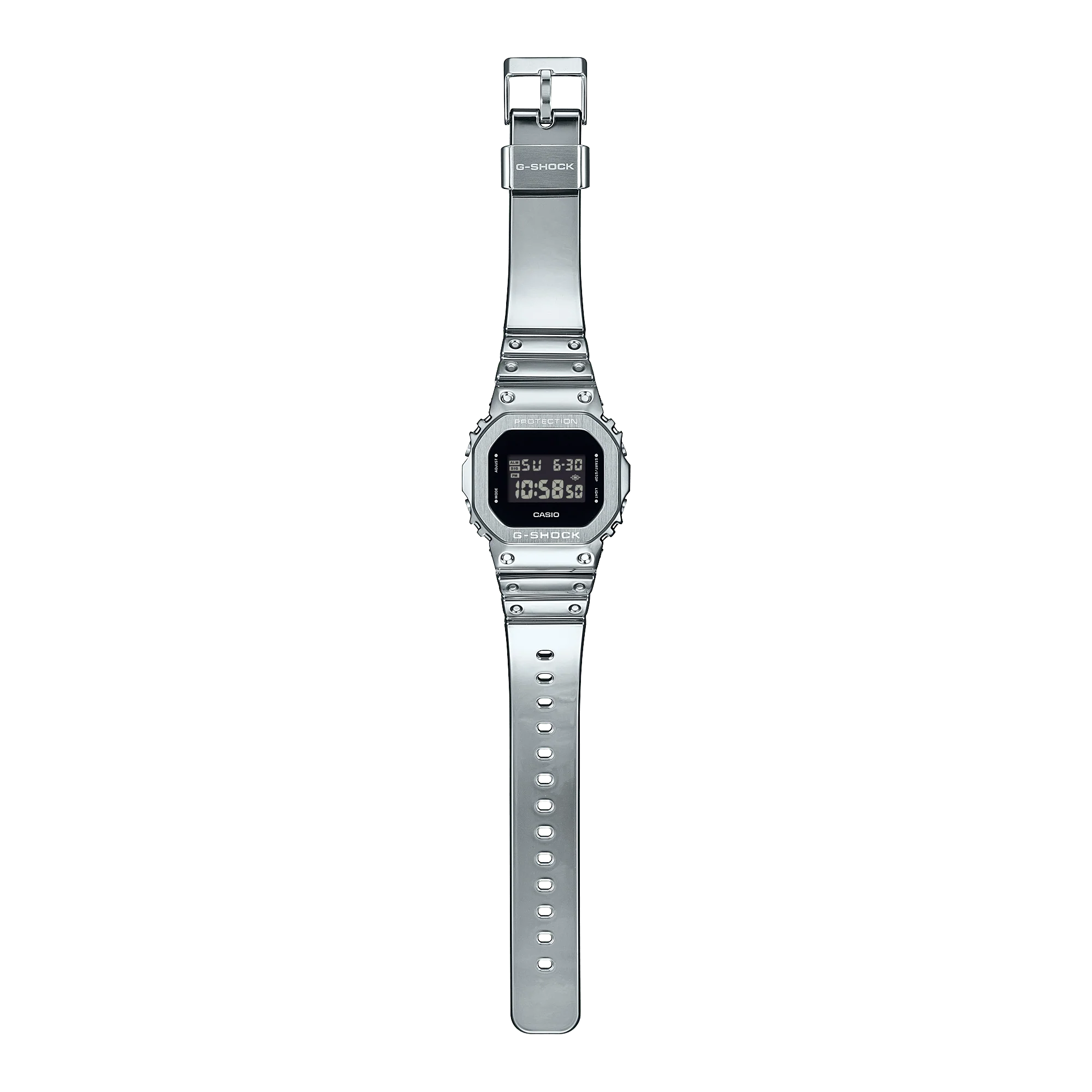 G-Shock GM5600 G-Steel Digital Metallic Silver