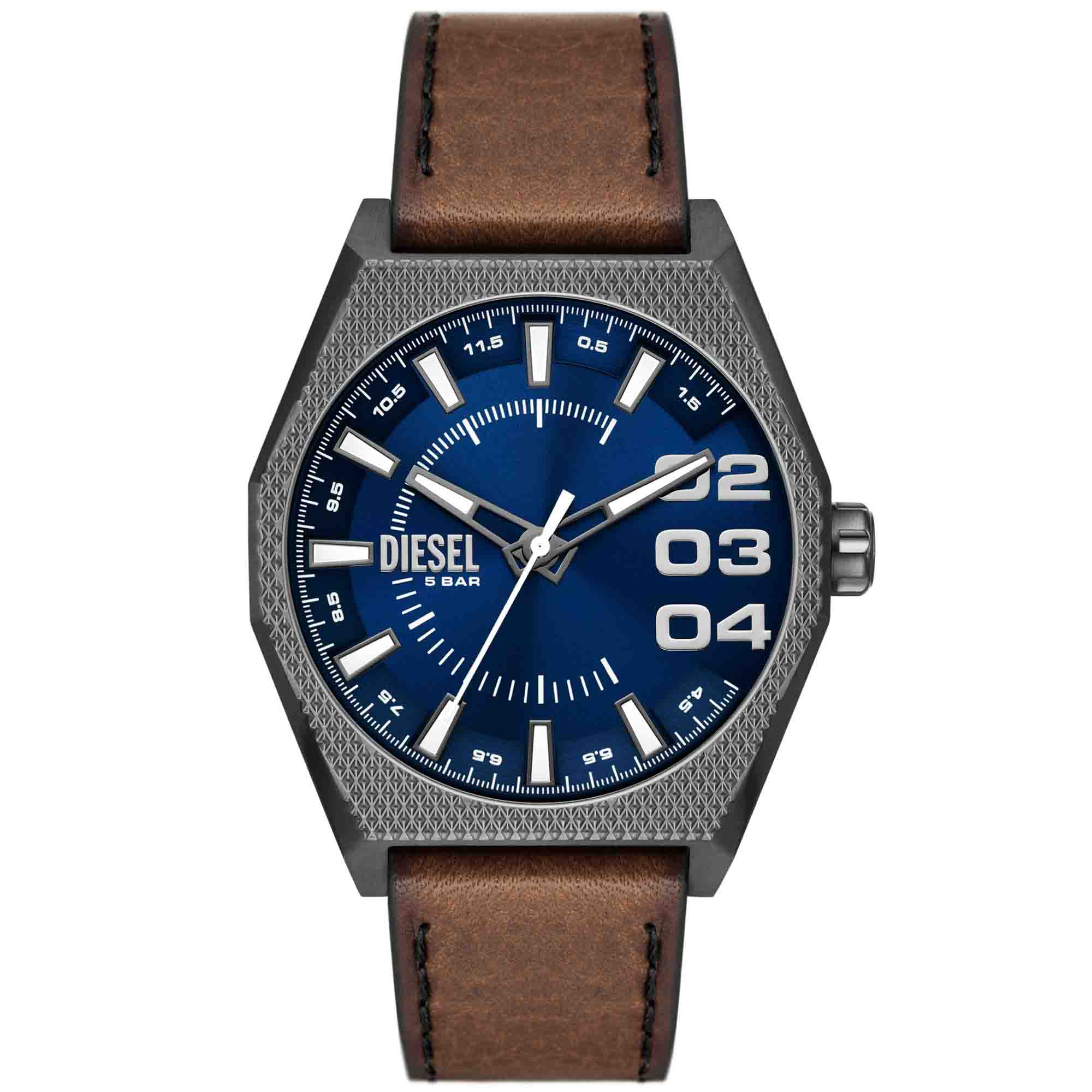 Diesel Scraper Three-Hand Blue Brown