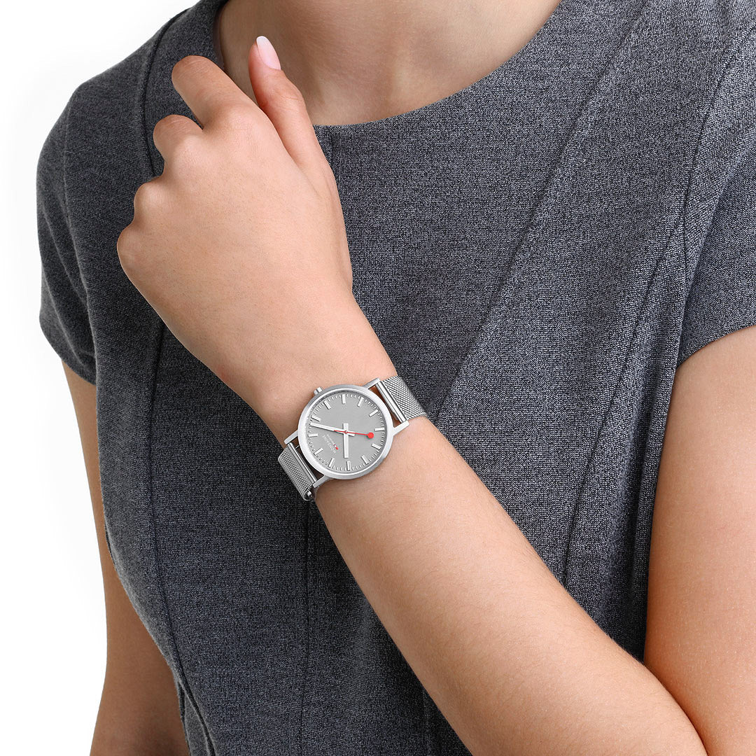 644-mondaine-classic-36mm-gray-ss-2.jpg Mondaine Classic 36mm Gray SS
