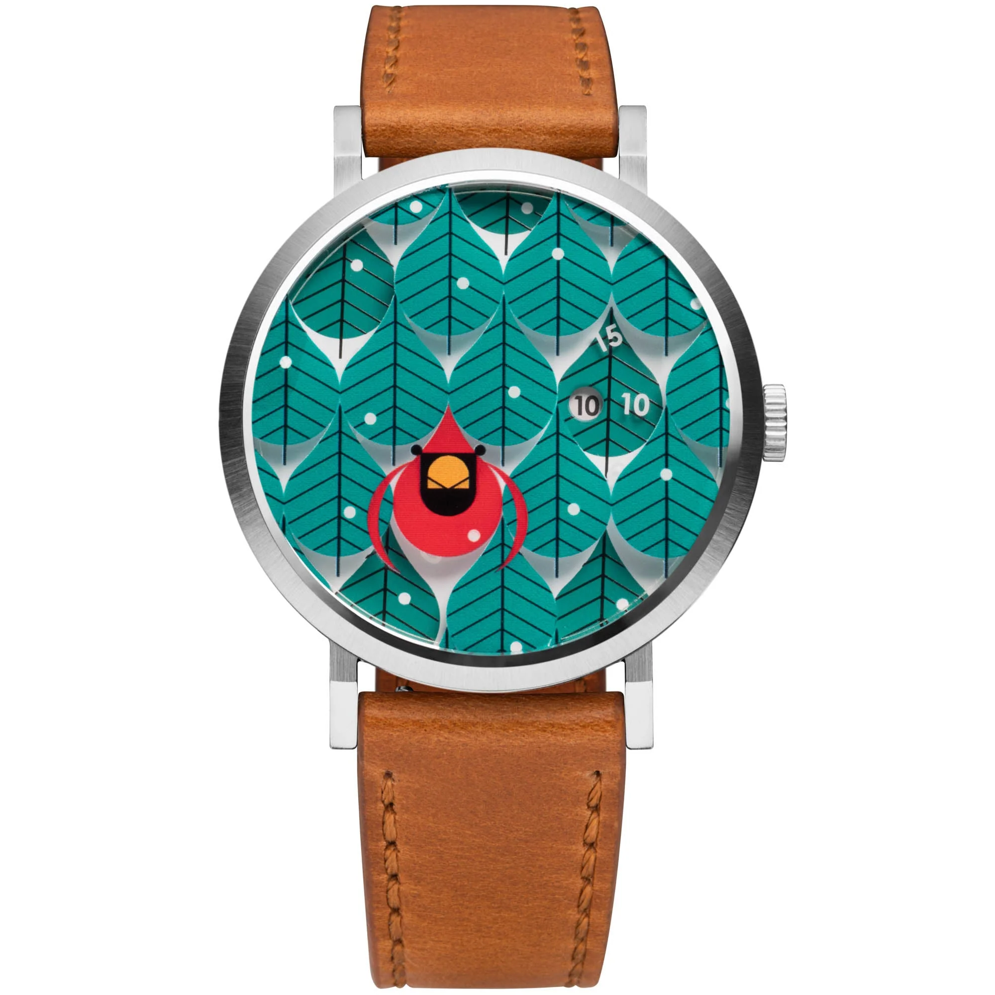 692-asterisk-x-charley-harper-coniferous-cardinal-jump-hour-automatic-1.webp Asterisk x Charley Harper Coniferous Cardinal Jump Hour Automatic