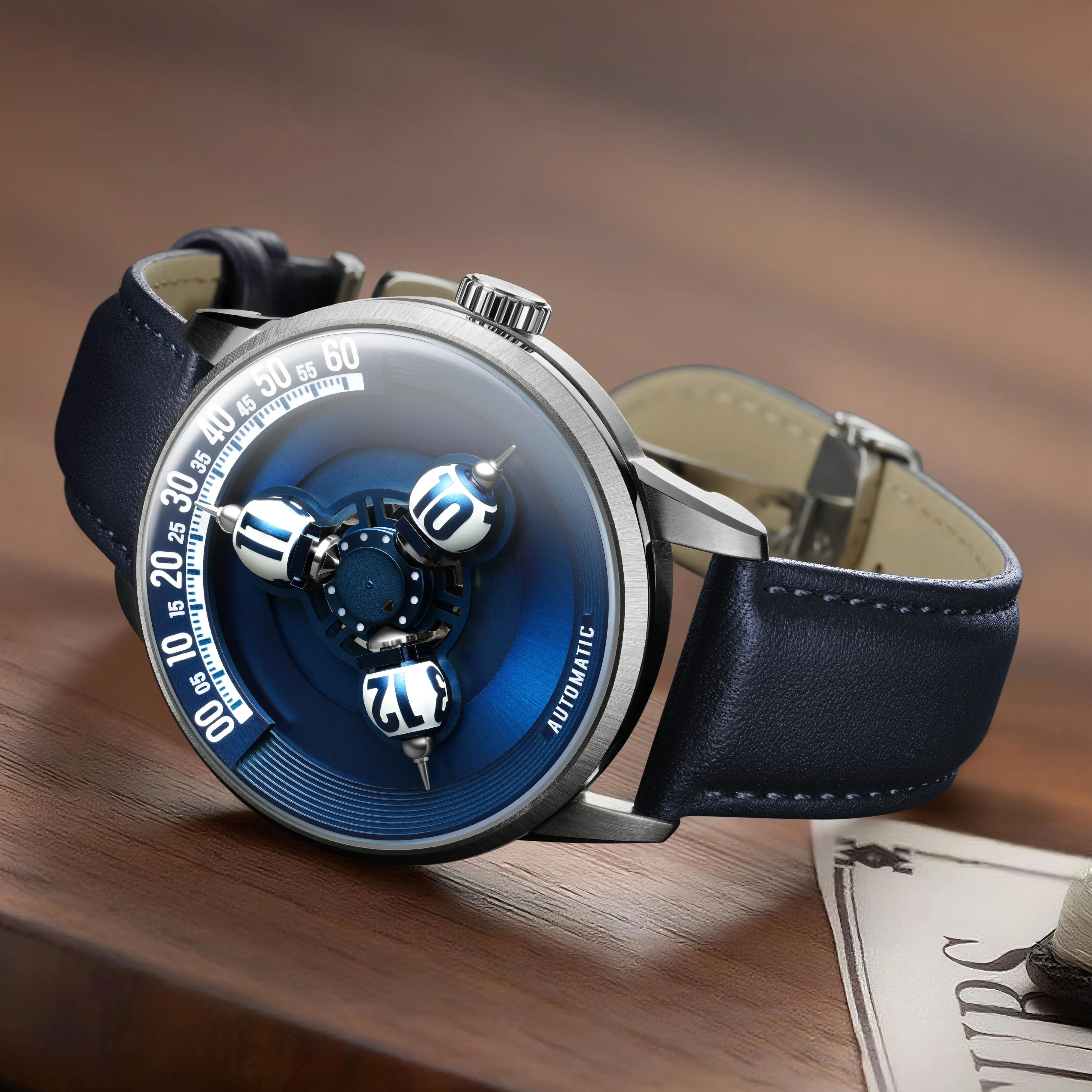 70-vortichron-timeorb-3d-wandering-hour-blue-limited-edition-3.webp Vortichron TimeOrb 3D Wandering Hour Blue Limited Edition