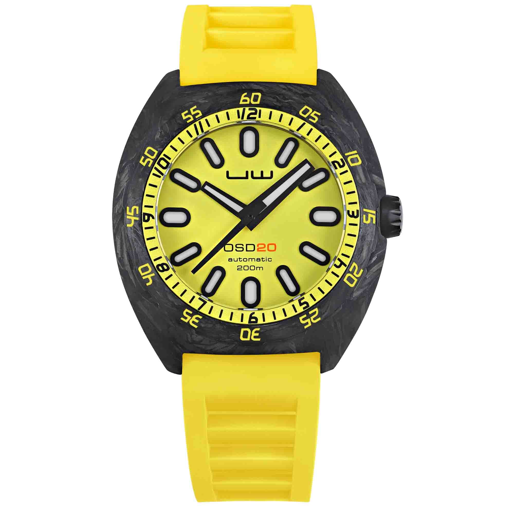 OVD UW SharkX Automatic Carbon Fiber Hammerhead