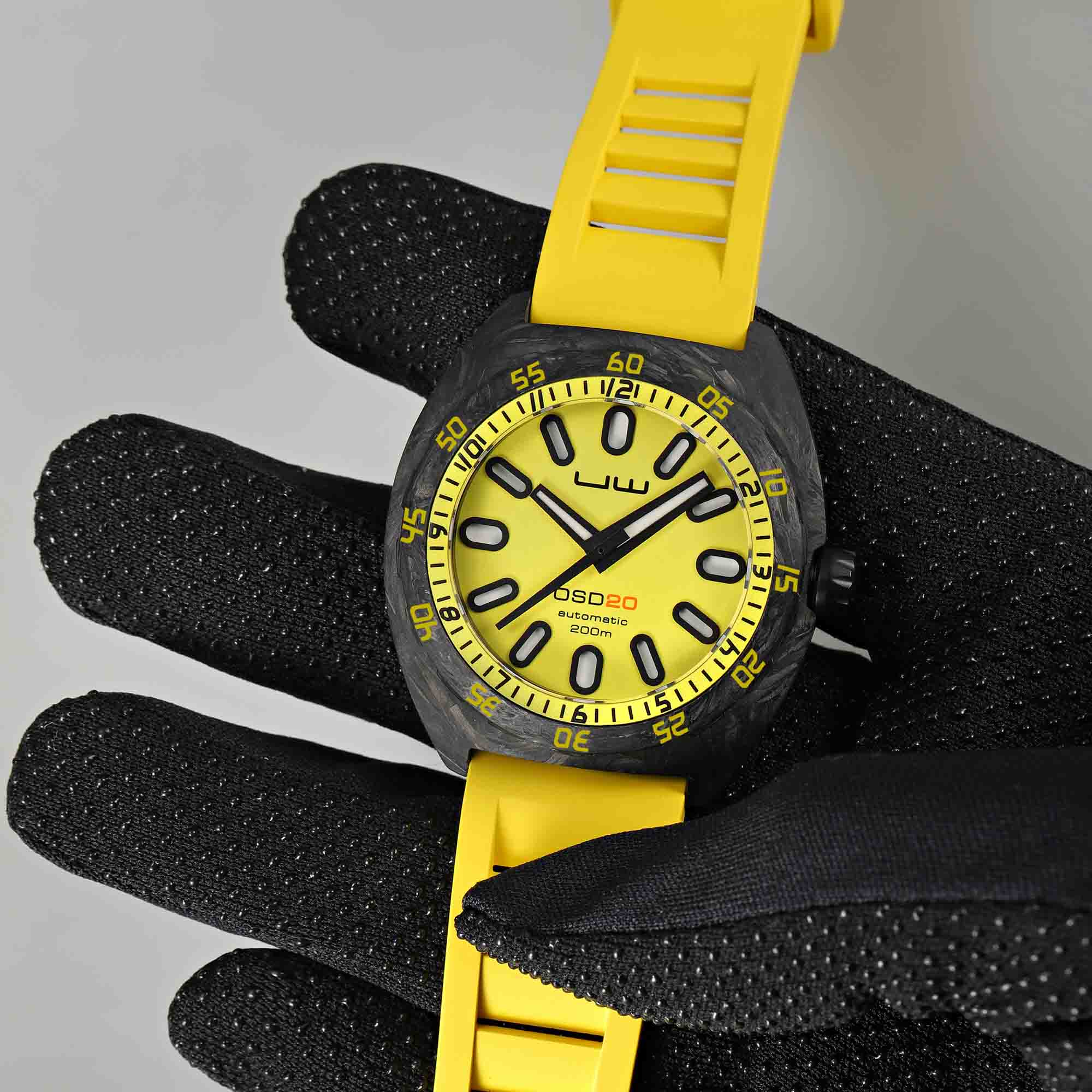 OVD UW SharkX Automatic Carbon Fiber Hammerhead
