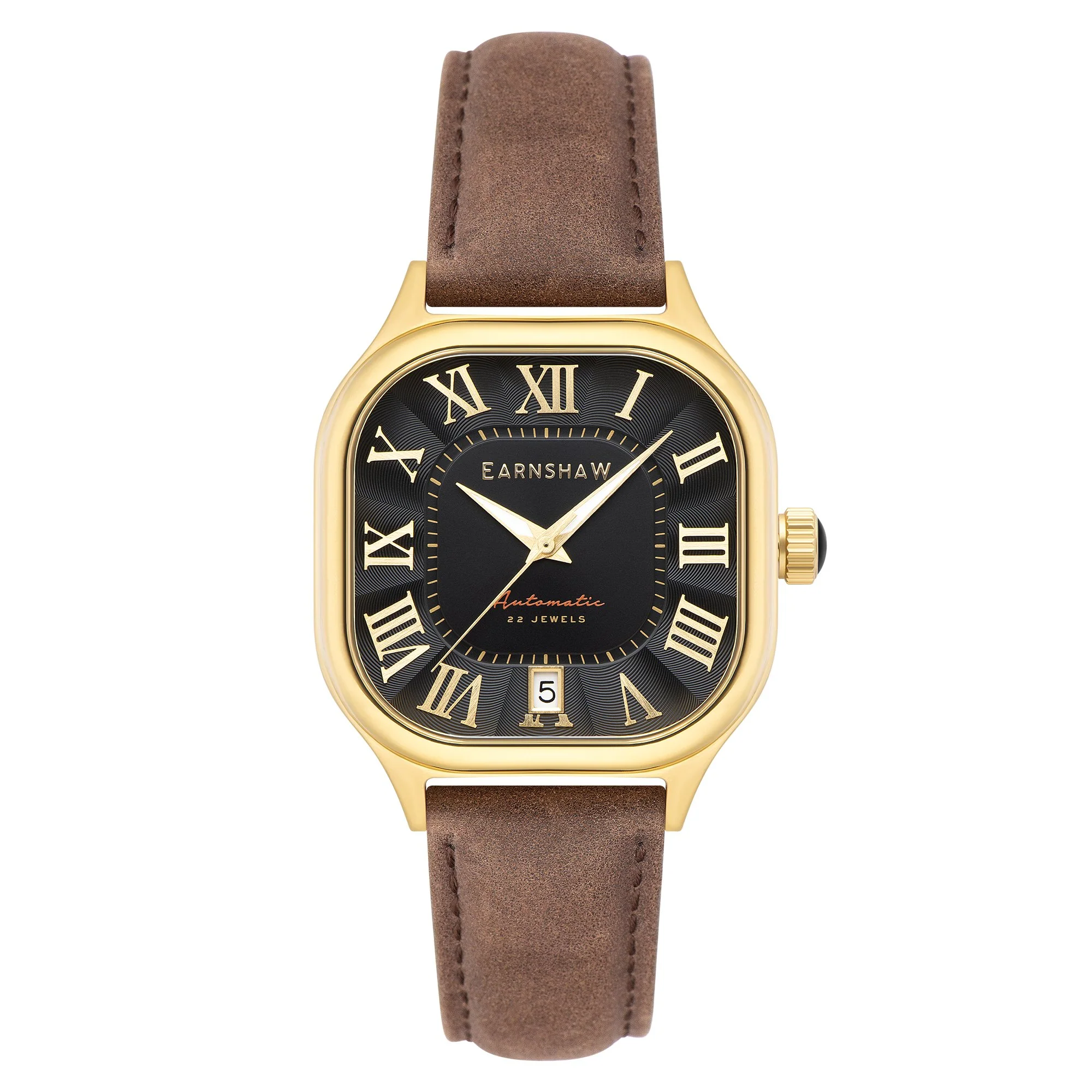736-thomas-earnshaw-coussin-automatic-gold-1.webp Thomas Earnshaw Coussin Automatic Gold