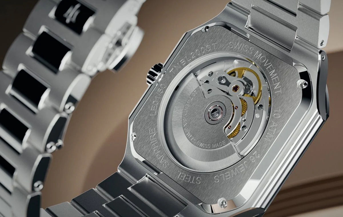 Oceaneva Tenuis Ultra‑Thin Swiss Automatic Silver