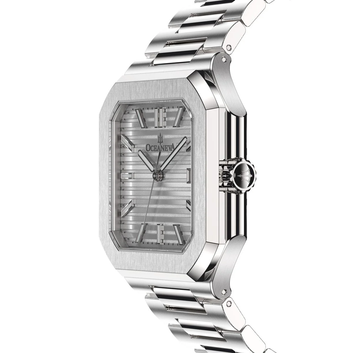 Oceaneva Tenuis Ultra‑Thin Swiss Automatic Silver