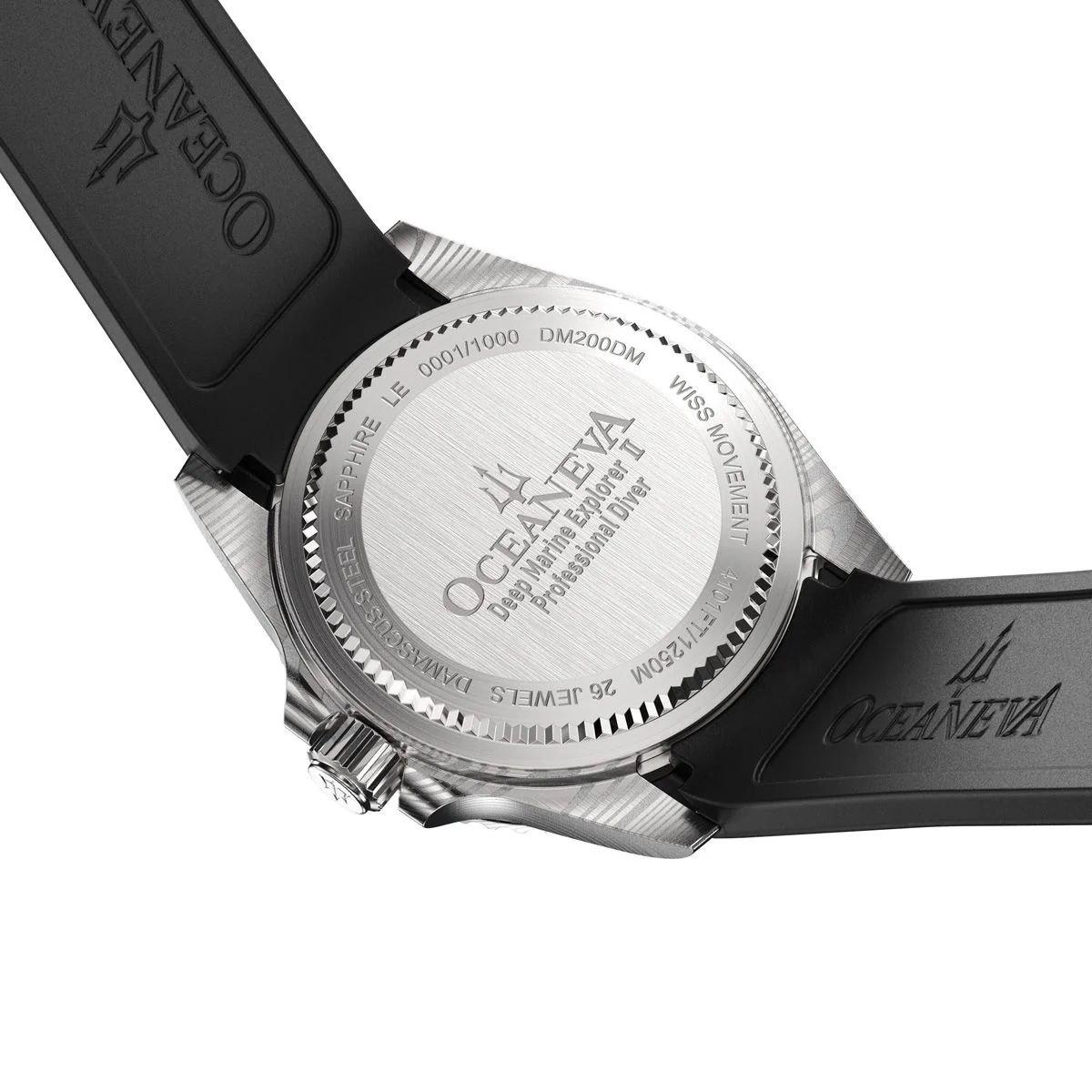 Oceaneva Deep Marine Explorer II Damascus Steel Limited Edition