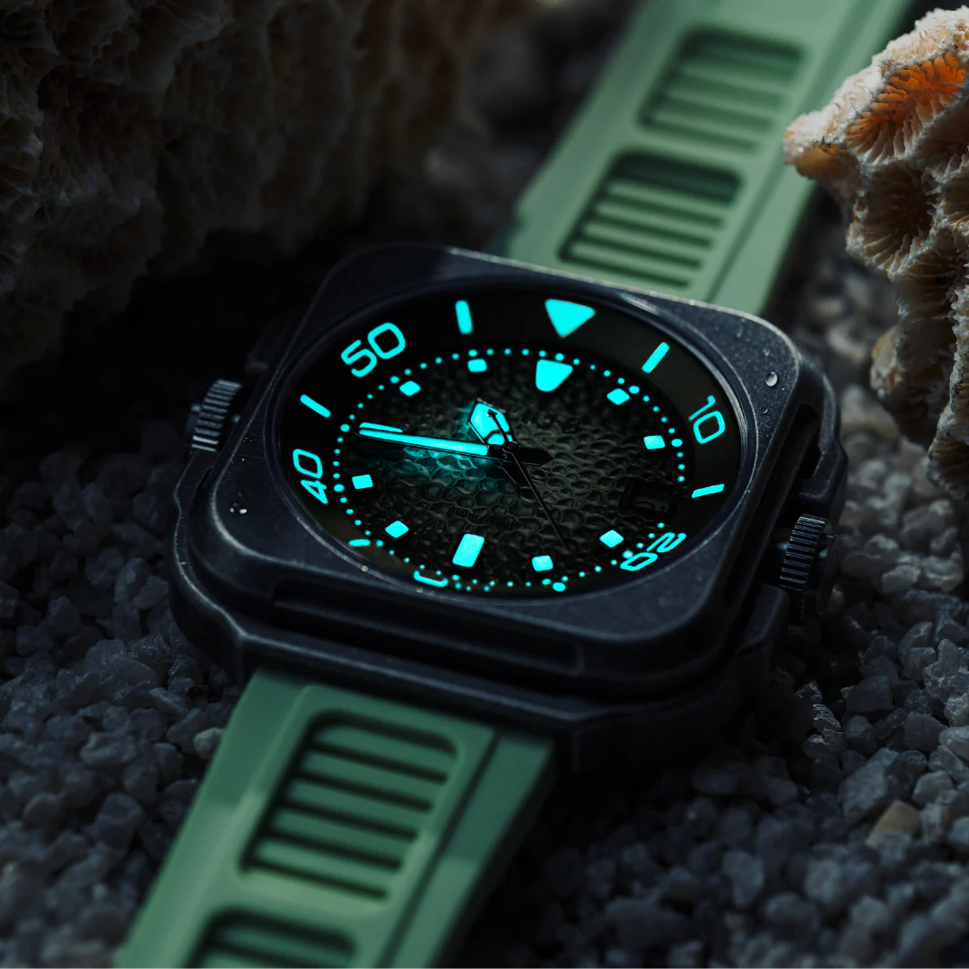 810-olto-8-coral-steward-diving-automatic-watch-retro-green-3.webp OLTO-8 Coral Steward Diving Automatic Watch Retro Green