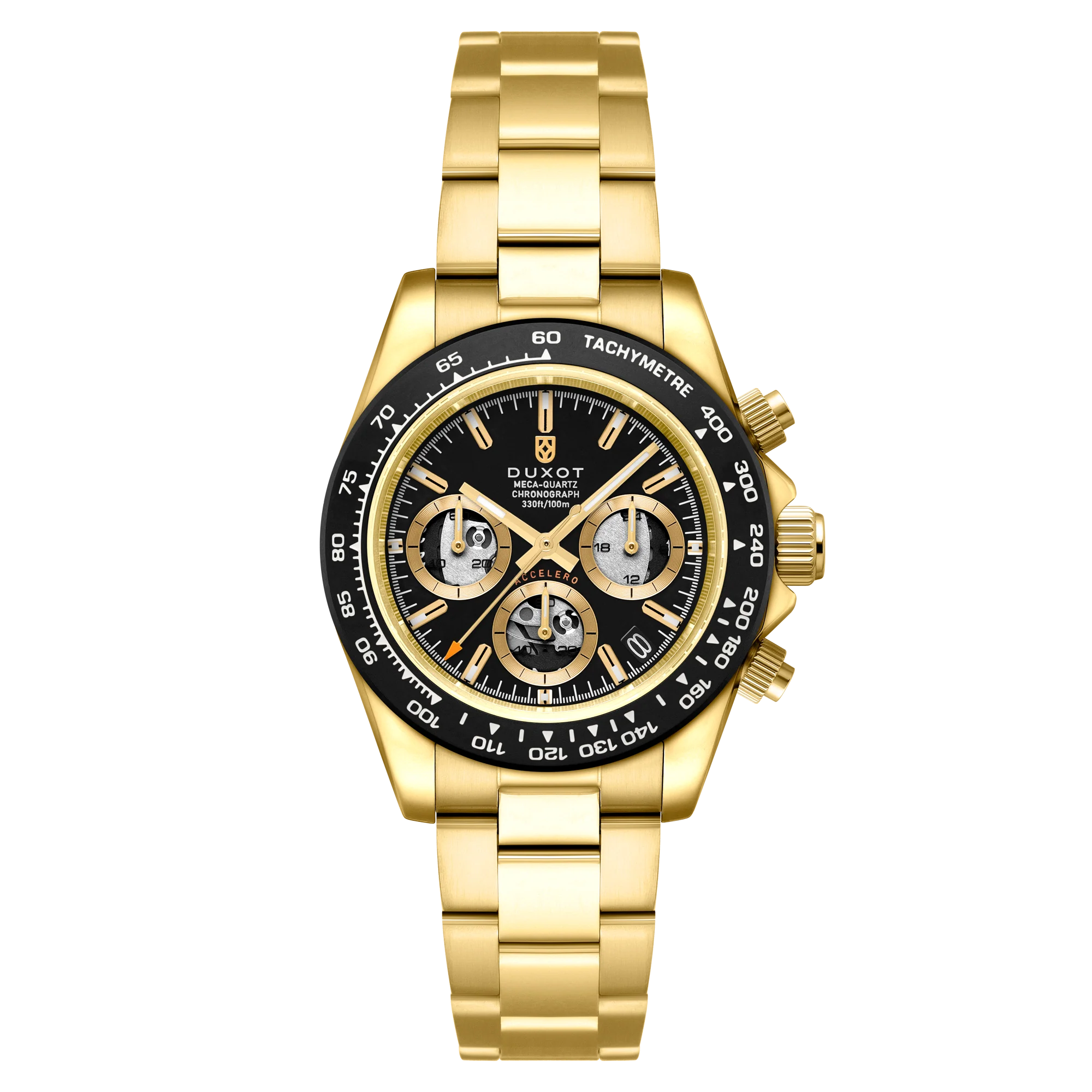 Duxot Accelero Chronograph Compax Skeleton Edition Dark Opulence