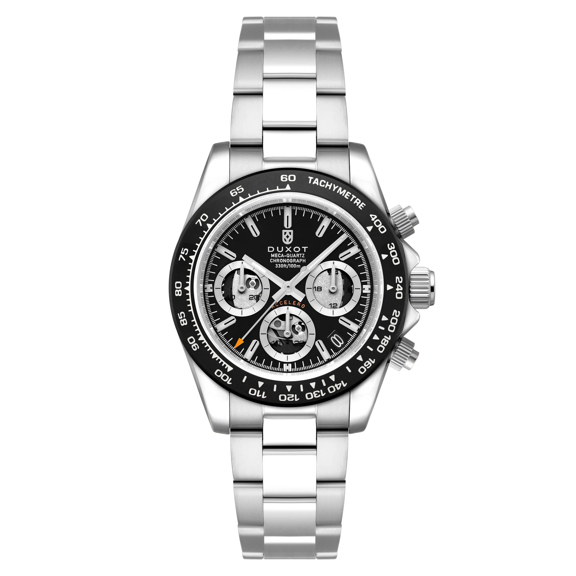 Duxot Accelero Chronograph Compax Skeleton Edition Carbon Twilight