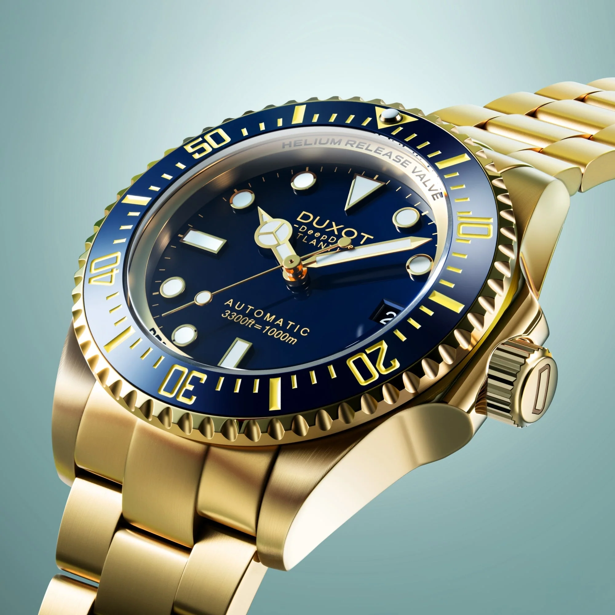 Duxot Atlantica Deep Dive Automatic Limited Edition Deep Blue