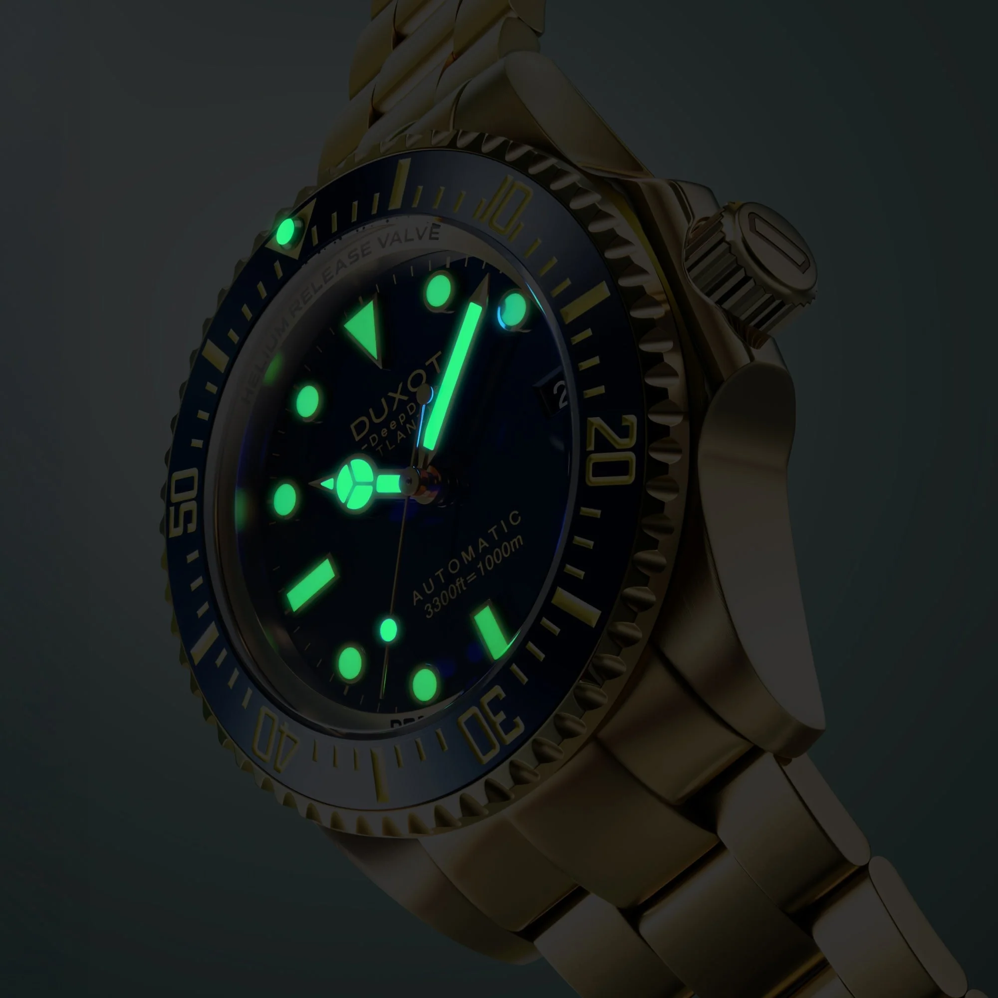 Duxot Atlantica Deep Dive Automatic Limited Edition Deep Blue
