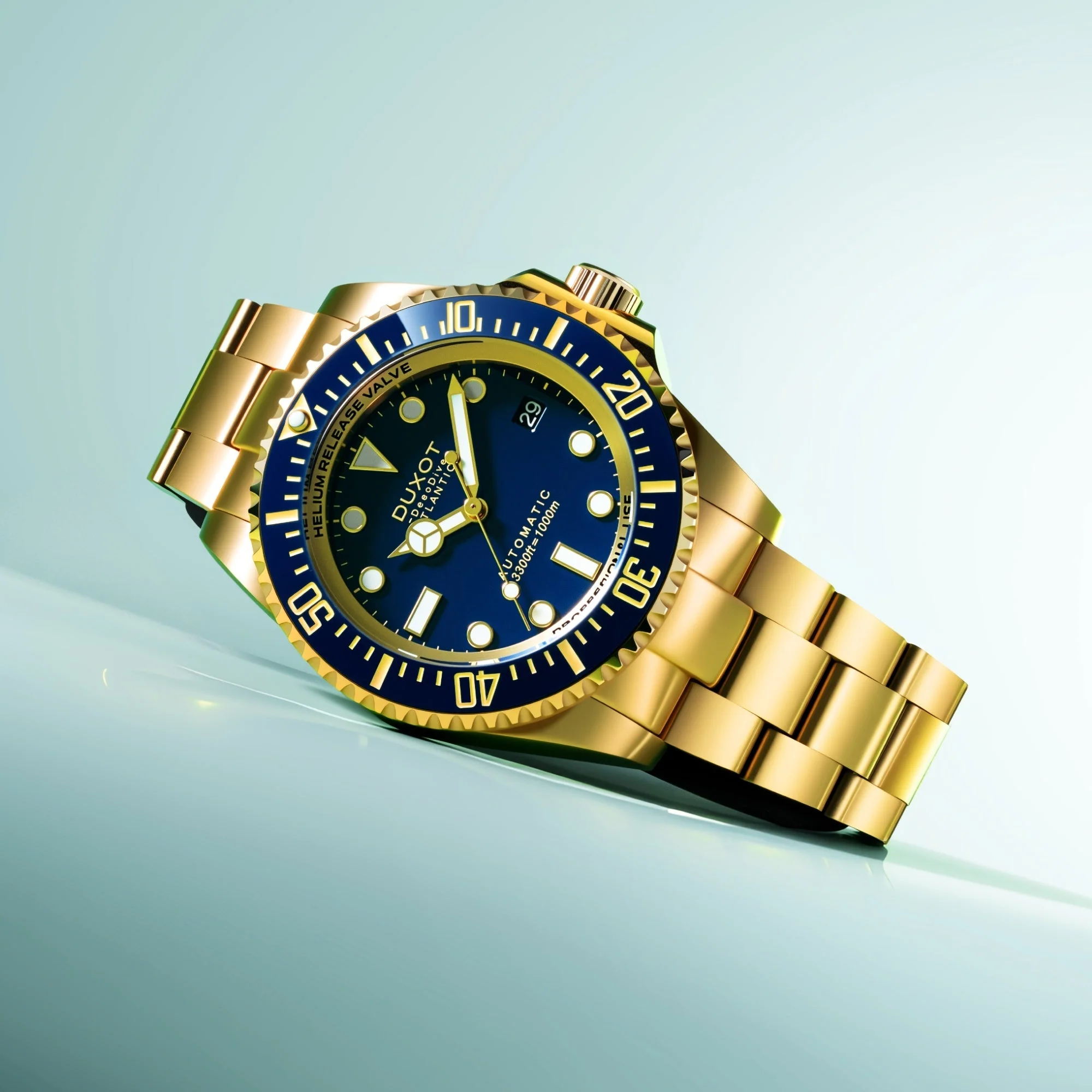 Duxot Atlantica Deep Dive Automatic Limited Edition Deep Blue