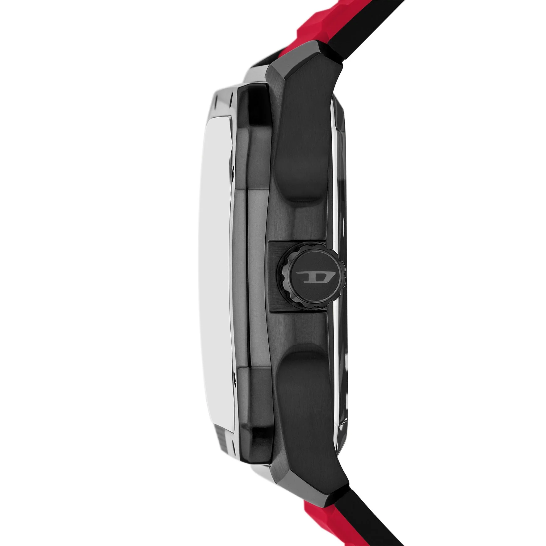 Diesel DZ7469 Flayed Automatic Black Red