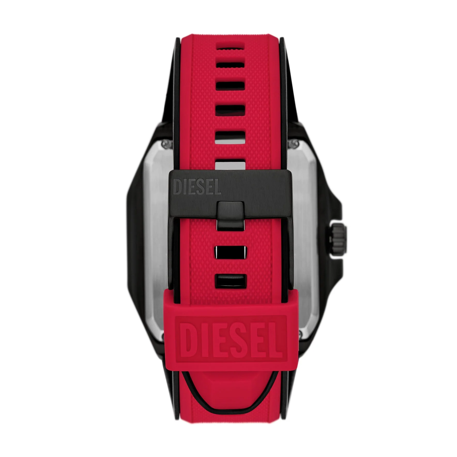 Diesel DZ7469 Flayed Automatic Black Red