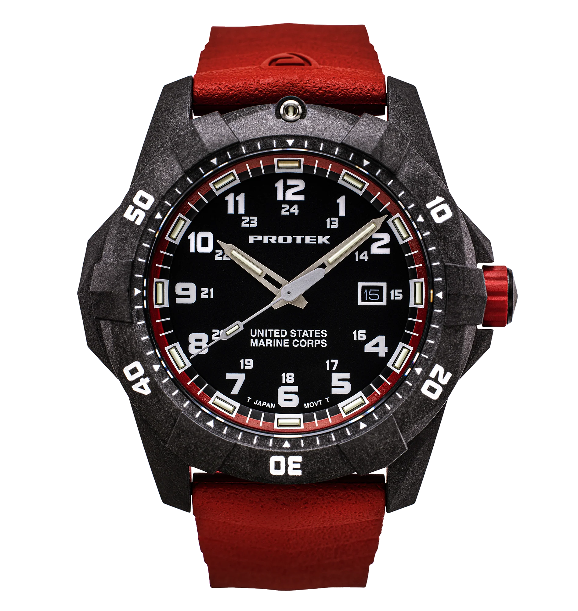 ProTek Carbon USMC Series Dive Red