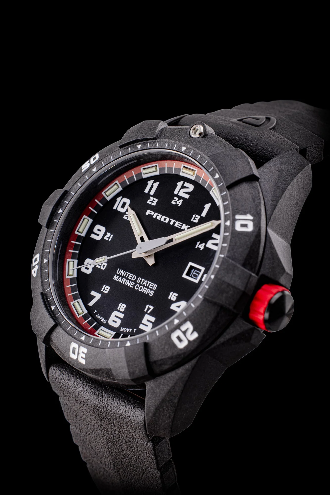 944-protek-carbon-usmc-series-dive-black-red-5.webp ProTek Carbon USMC Series Dive Black Red