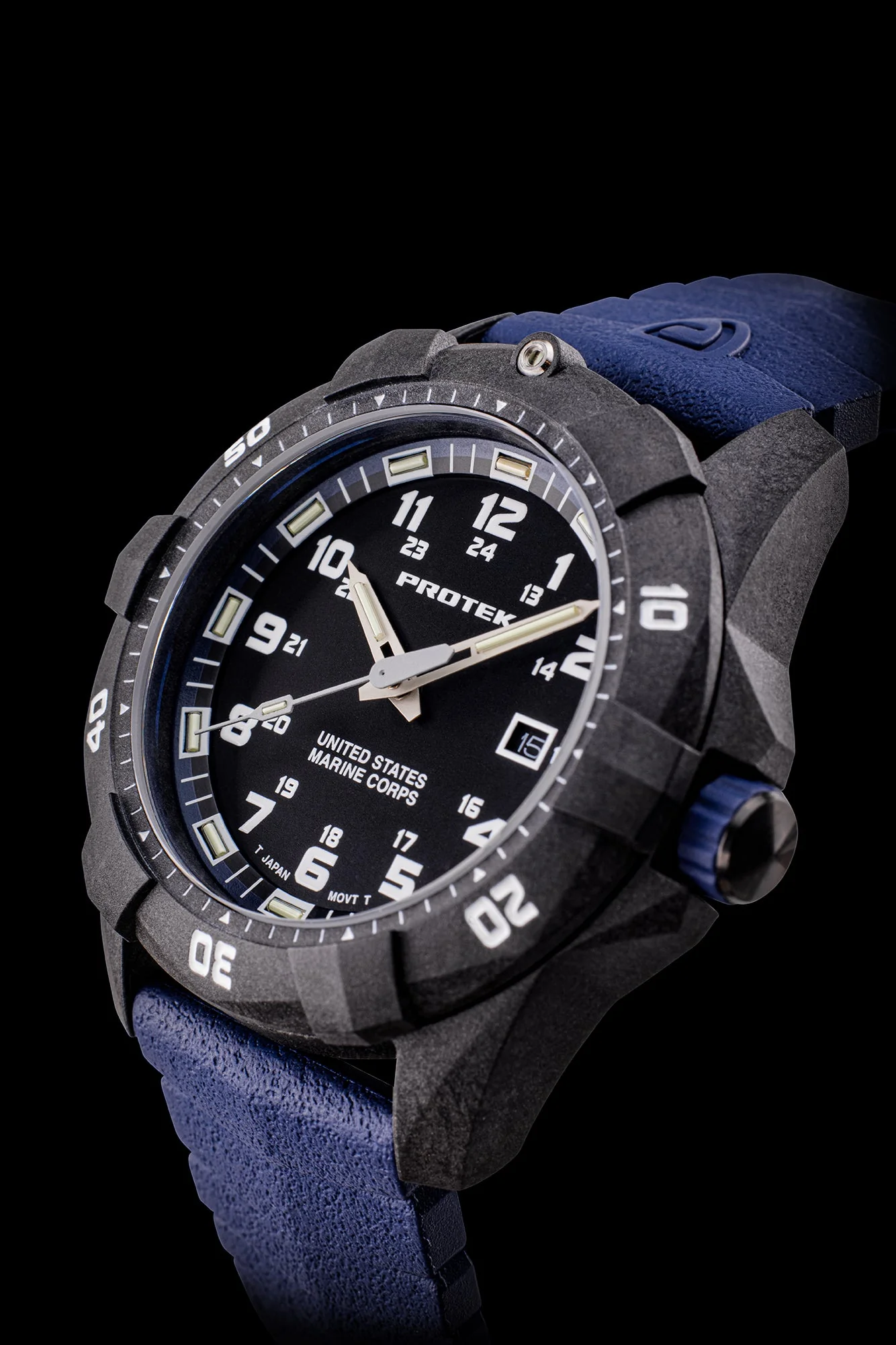 ProTek Carbon USMC Series Dive Blue
