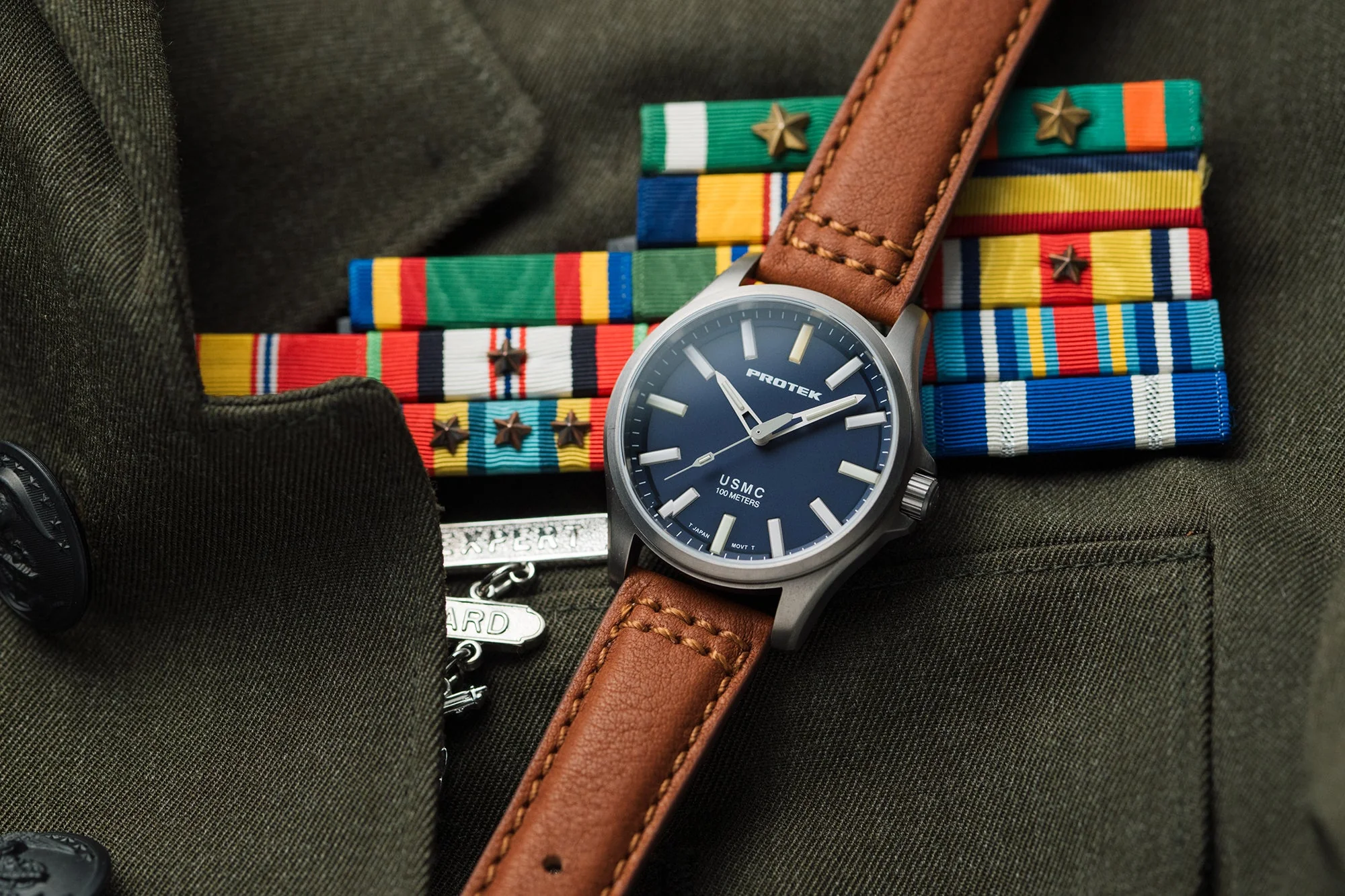 ProTek PT3103 USMC Field Titanium Navy Tan